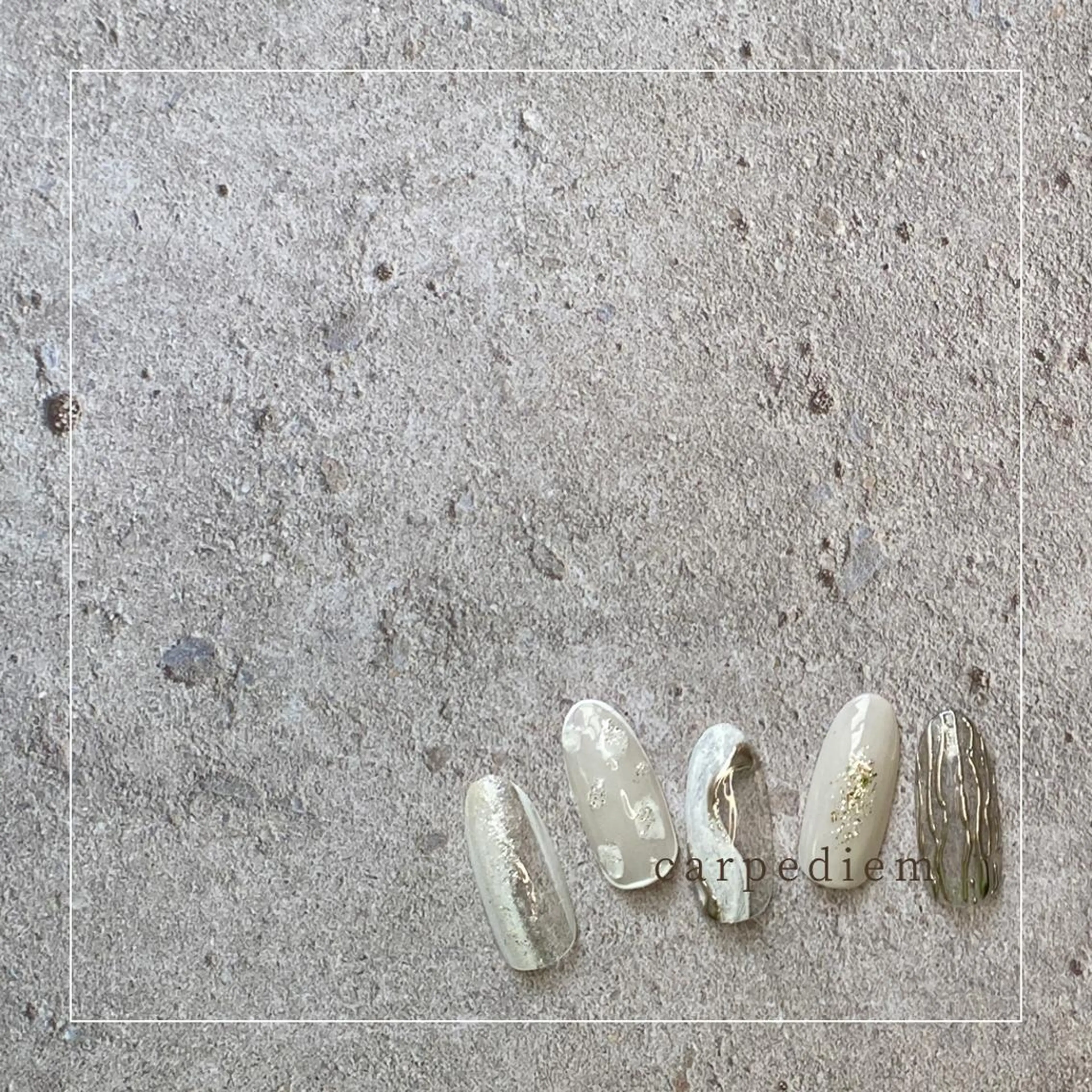 ネイル 城東区ネイルサロン carpediemのネイルデザイン