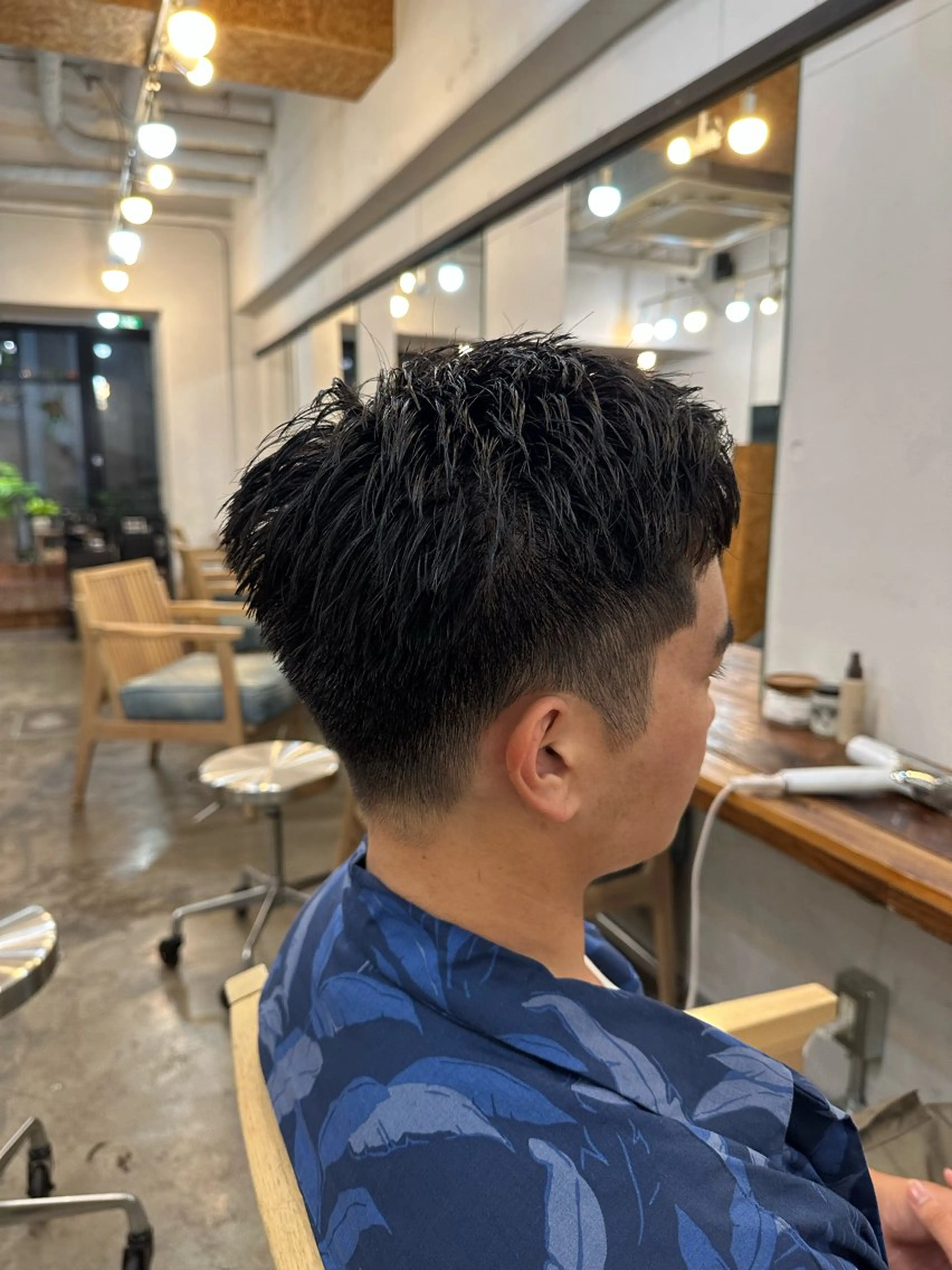 ショート メンズ 横浜/メンズ特化/ Farbe/田中颯斗のヘアスタイル