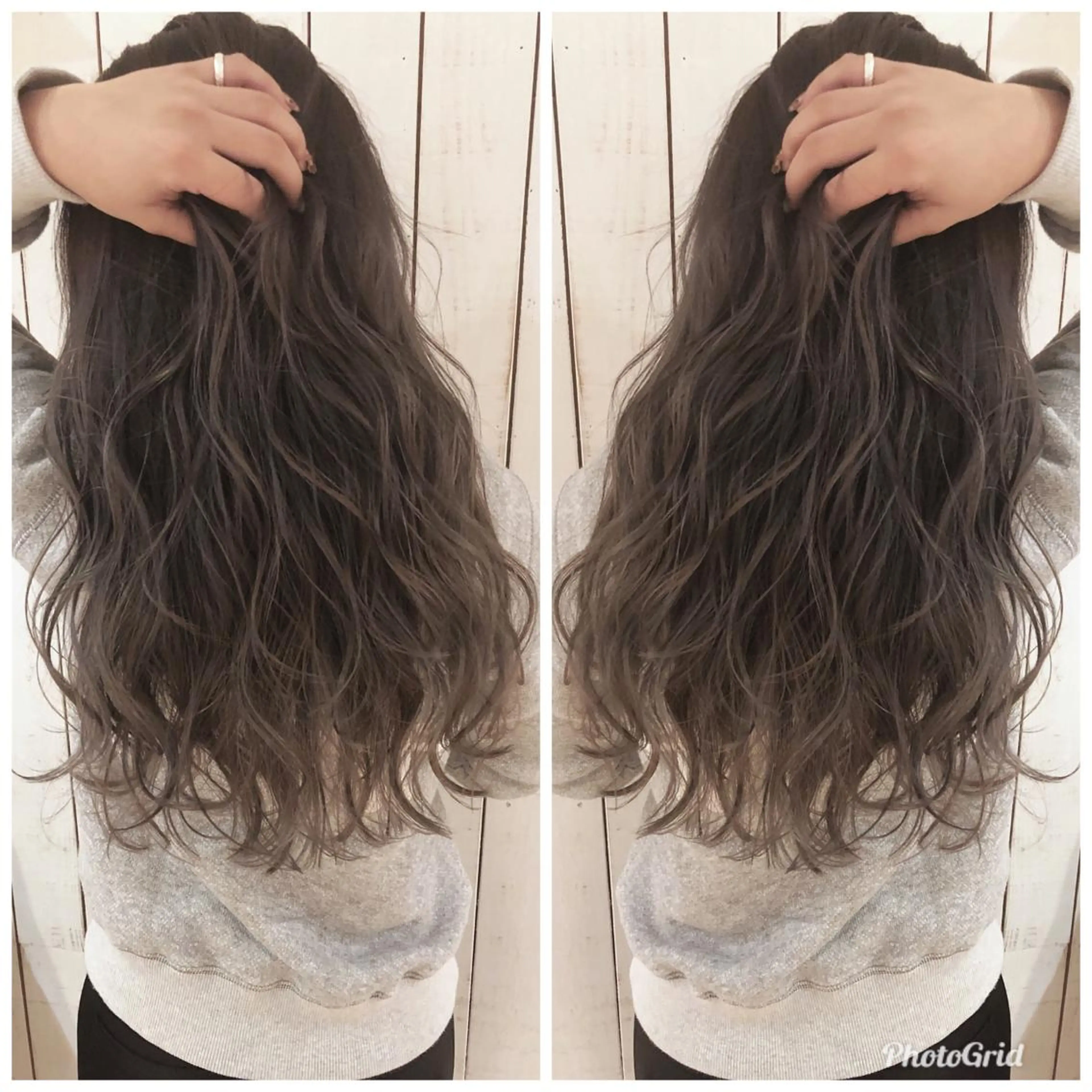 ロング ヘアカラー トリートメント Noe心斎橋所属・Noe心斎橋 堀田 朋宏のヘアスタイル