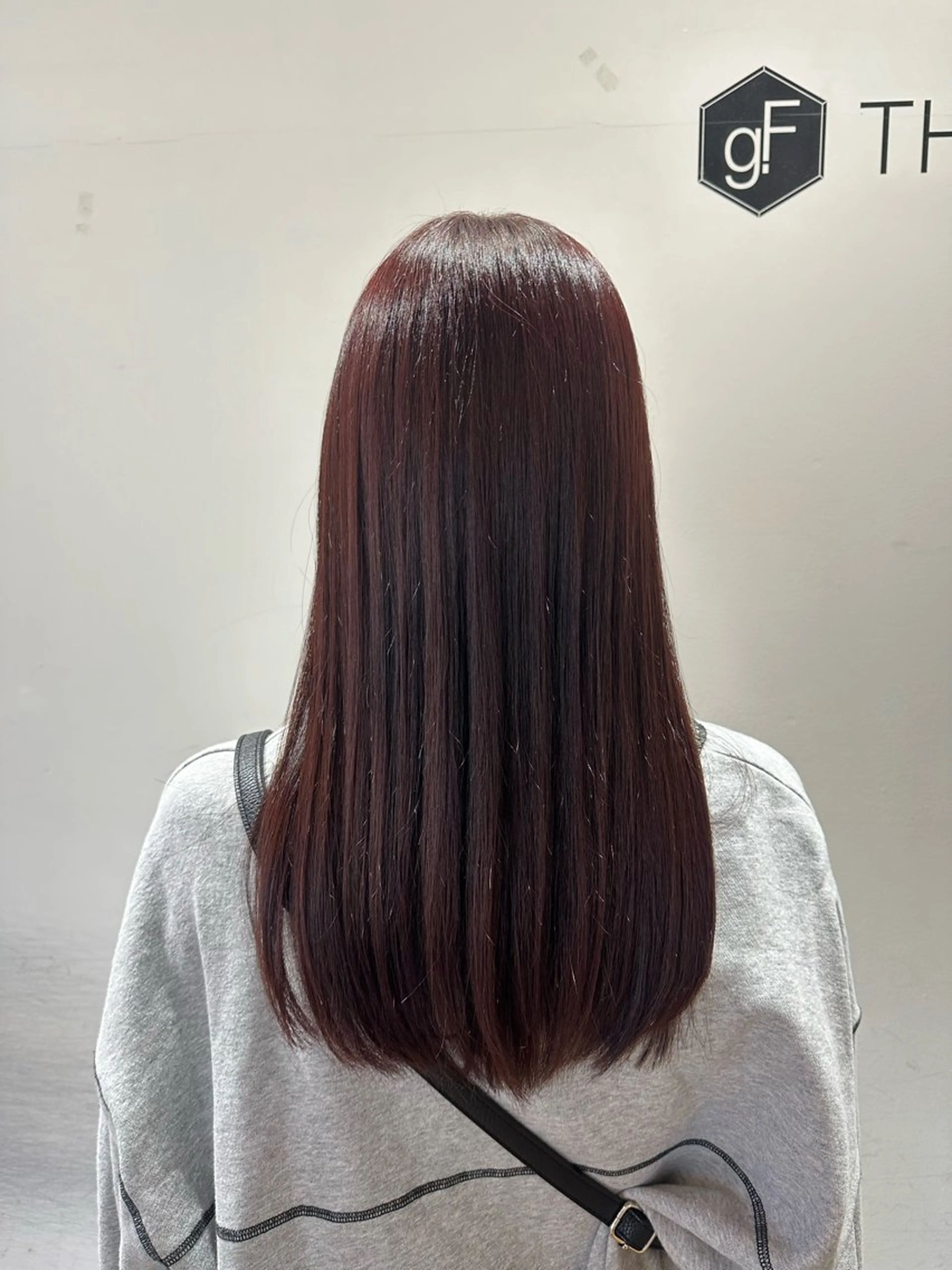ロング カラー ヘアカラー トリートメント いまじゅく あおいのヘアスタイル