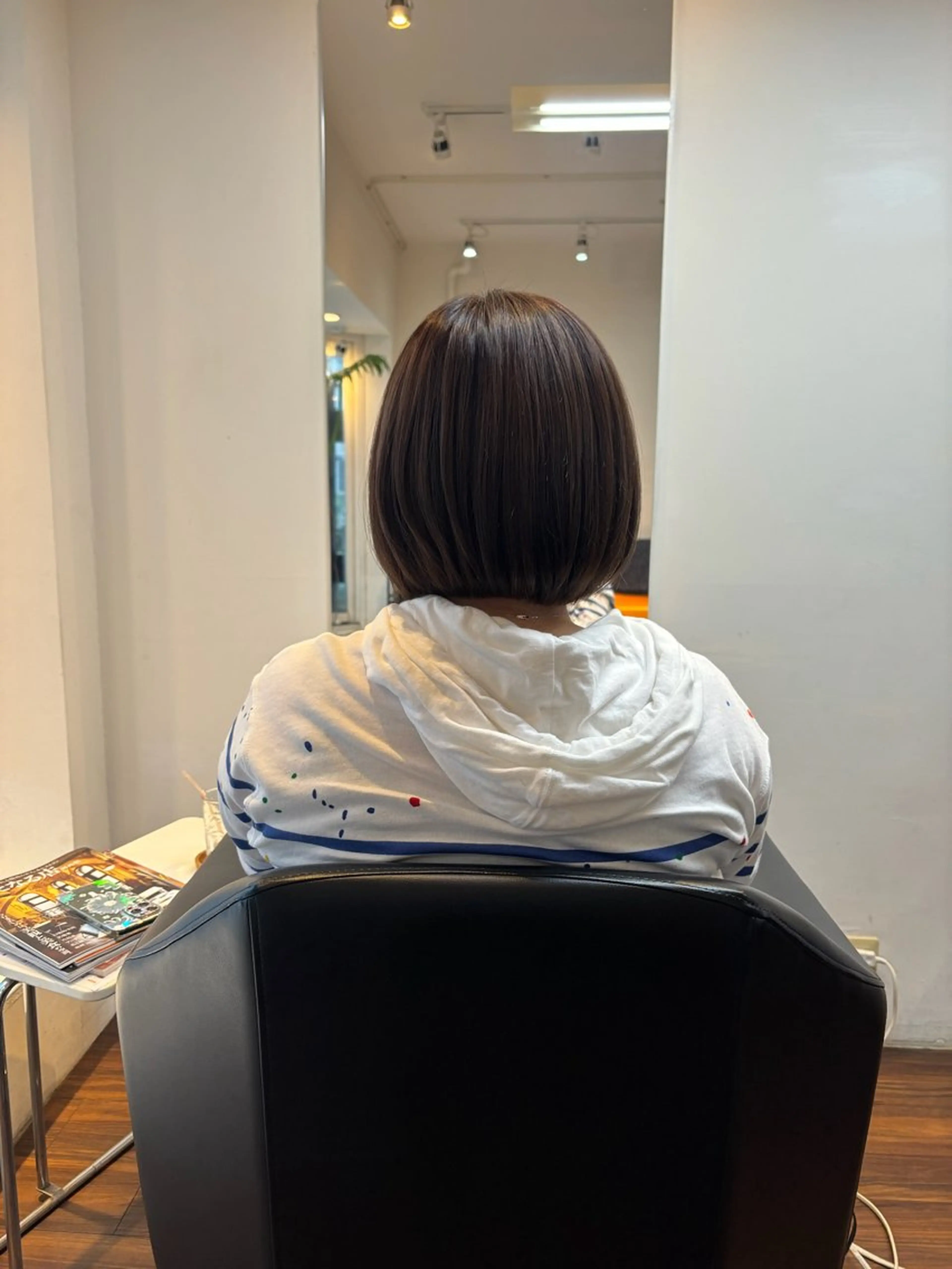 ショート カラー 山下 歩華のヘアスタイル