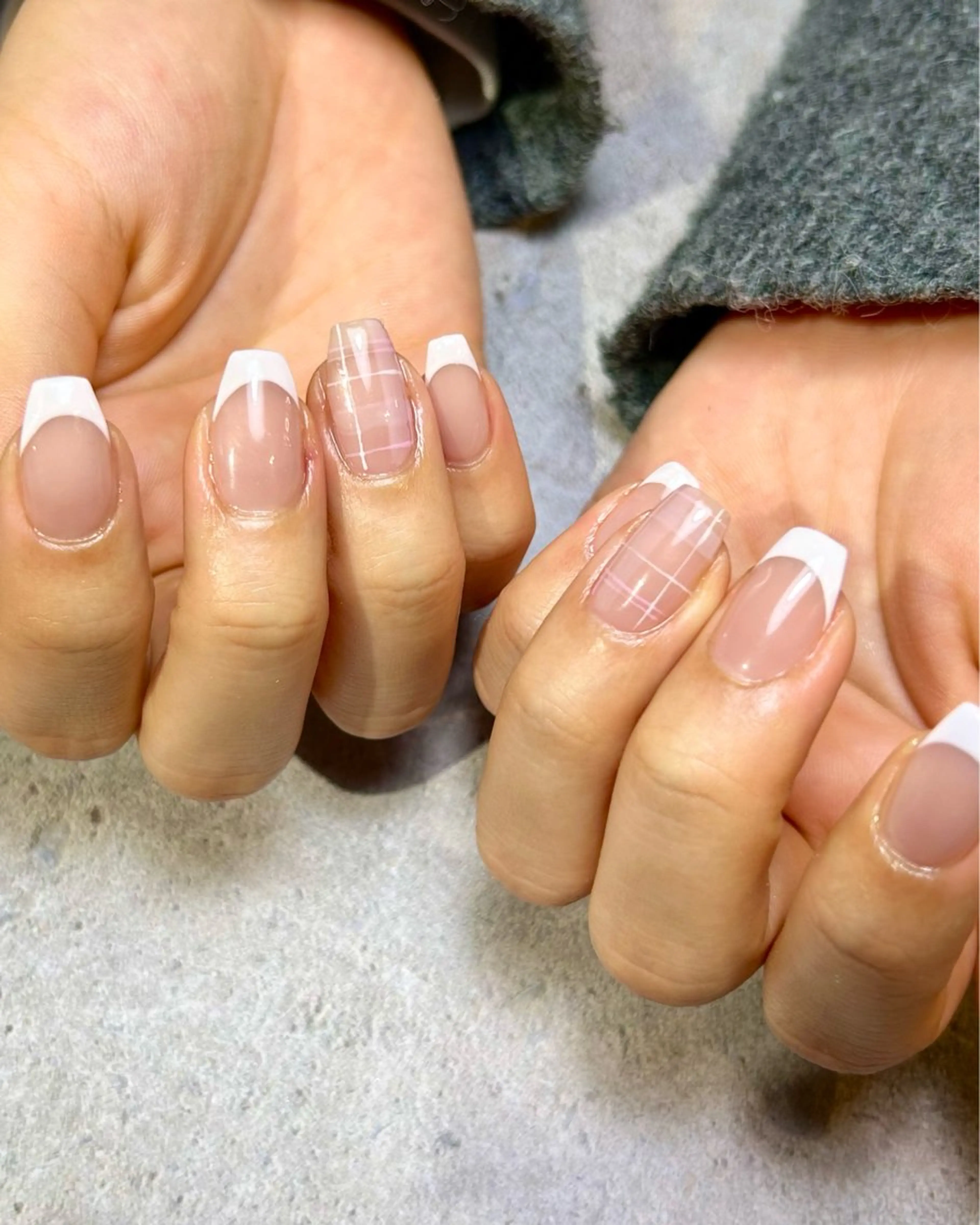 ネイル 持ち込み ピンク ハンドネイル Reflection marikoのネイルデザイン