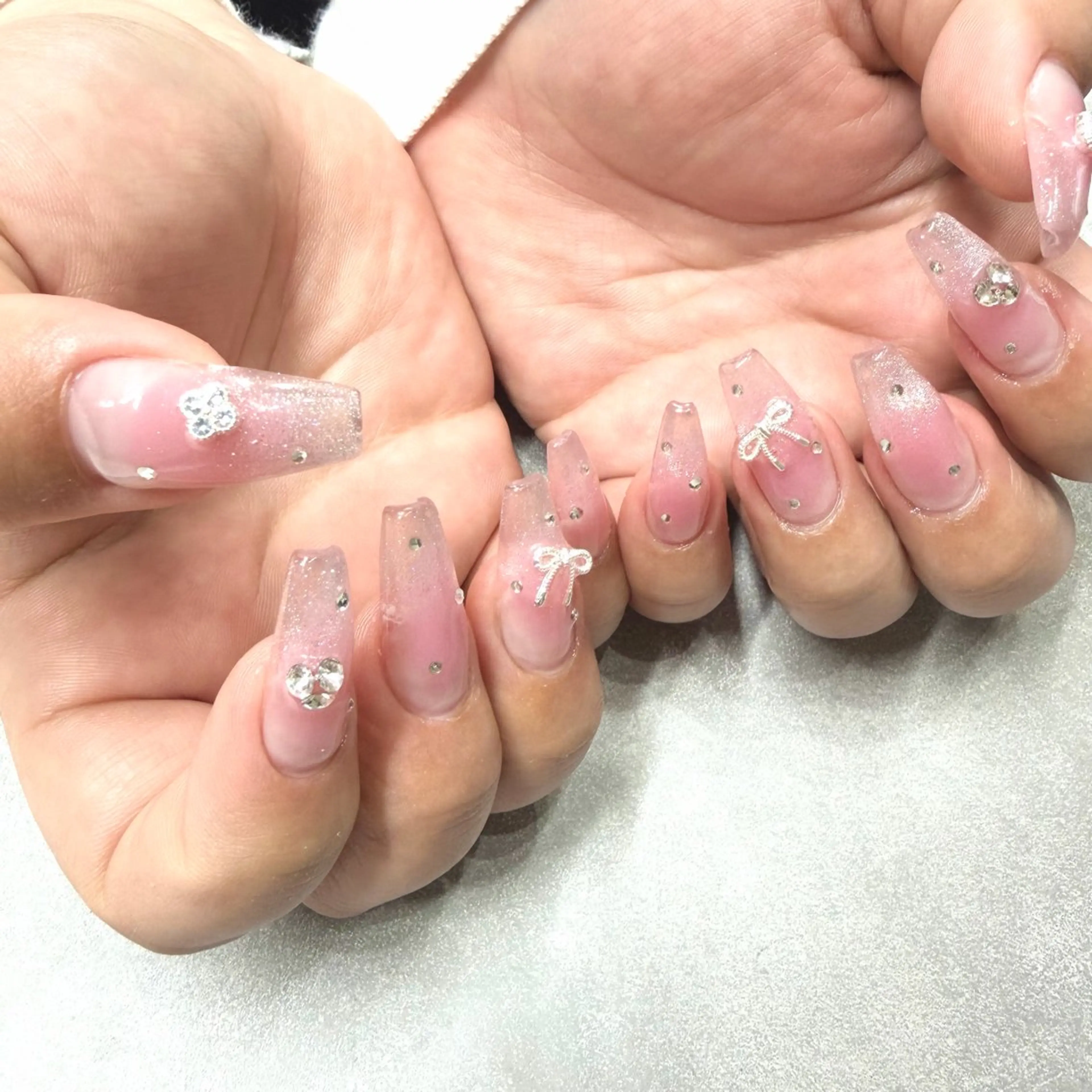 ネイル マグネットネイル ハンドネイル private salon　lienのネイルデザイン