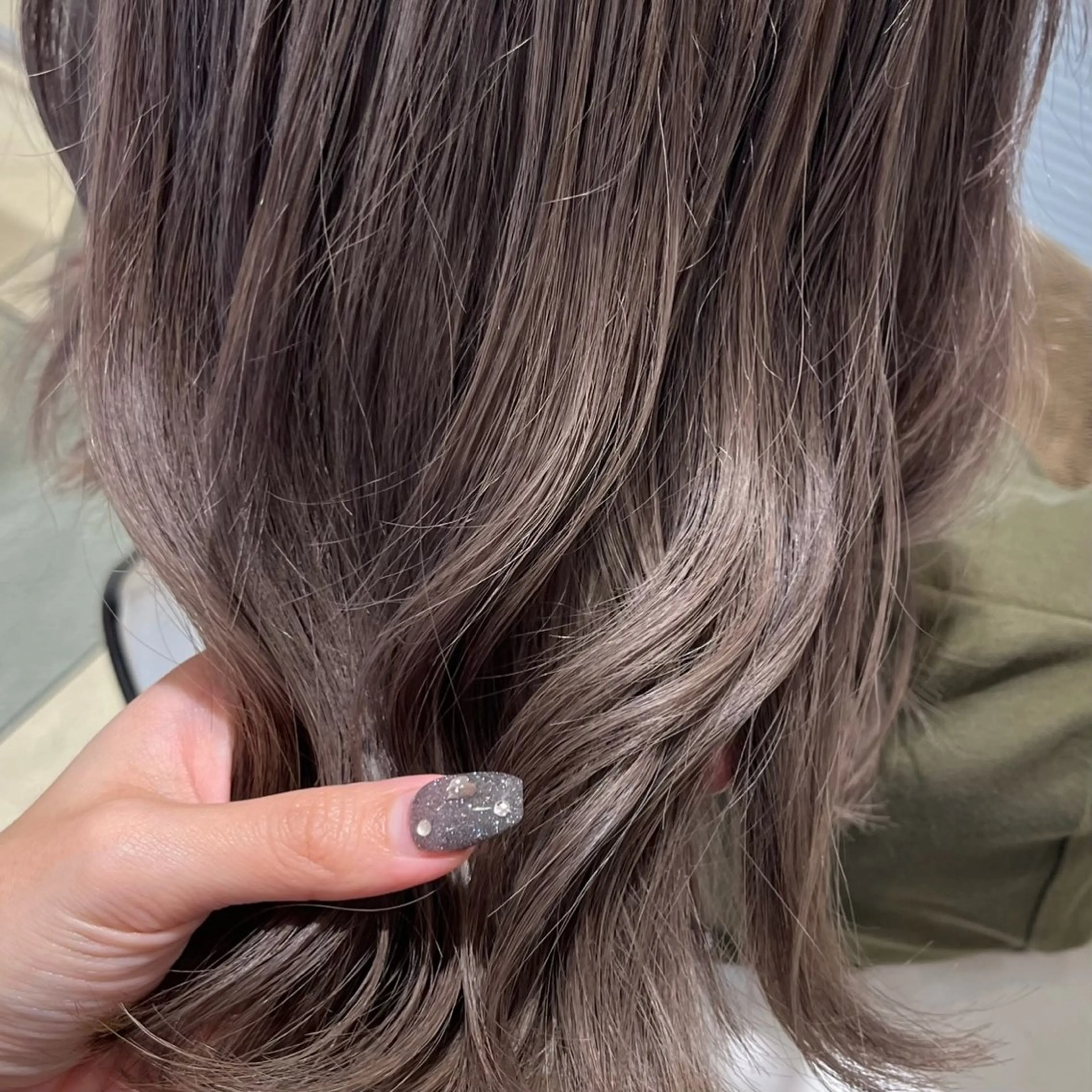 カラー 🌸奈那美🌸 韓国ヘア/透明感のヘアスタイル