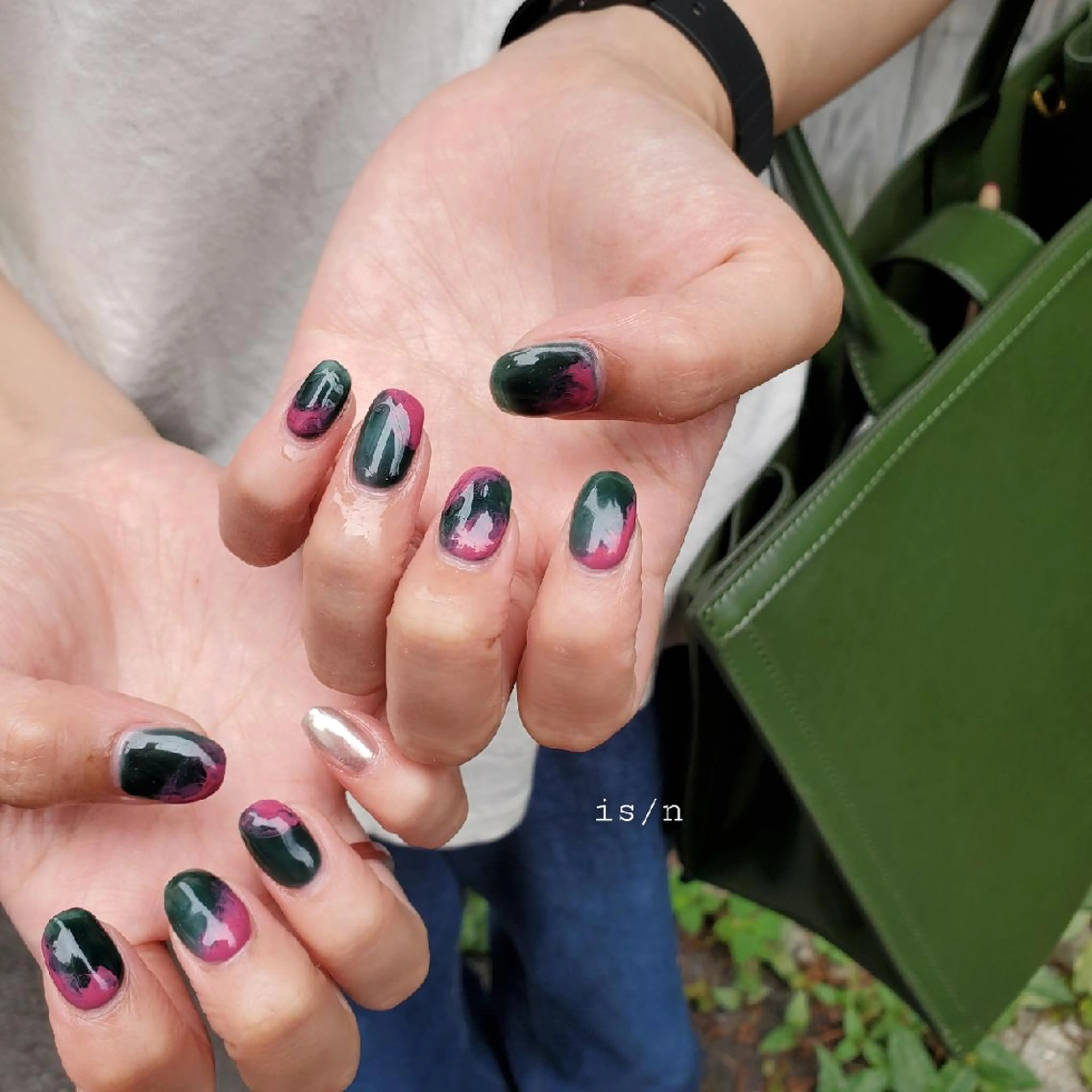 ネイル ハンドネイル 店長 佐藤のネイルデザイン