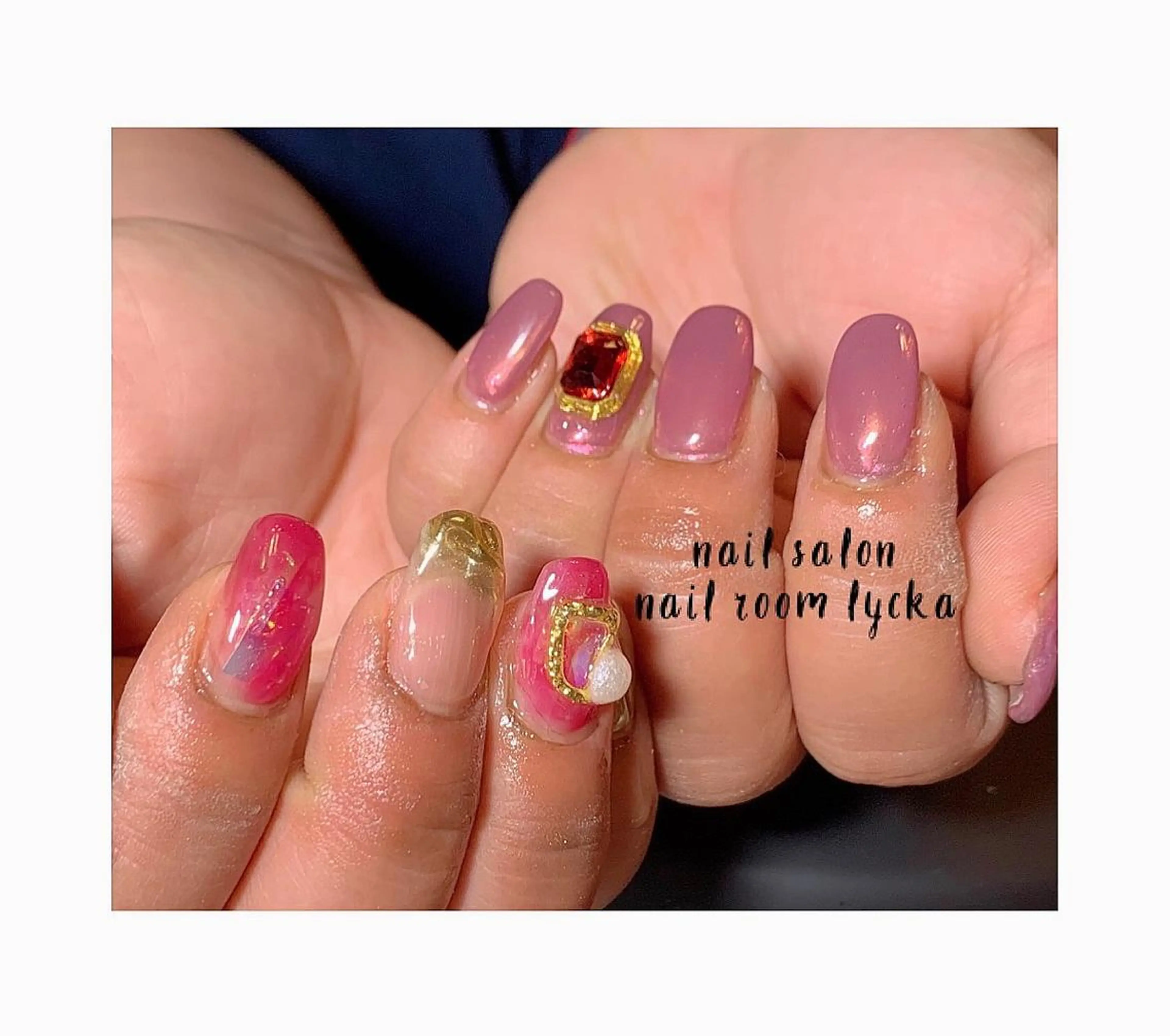 ネイル ジェルネイル ニュアンスネイル パラジェル 春ネイル 夏ネイル ﾈｲﾙﾙｰﾑﾘｯｶ 𝐦𝐚𝐲𝐮のネイルデザイン