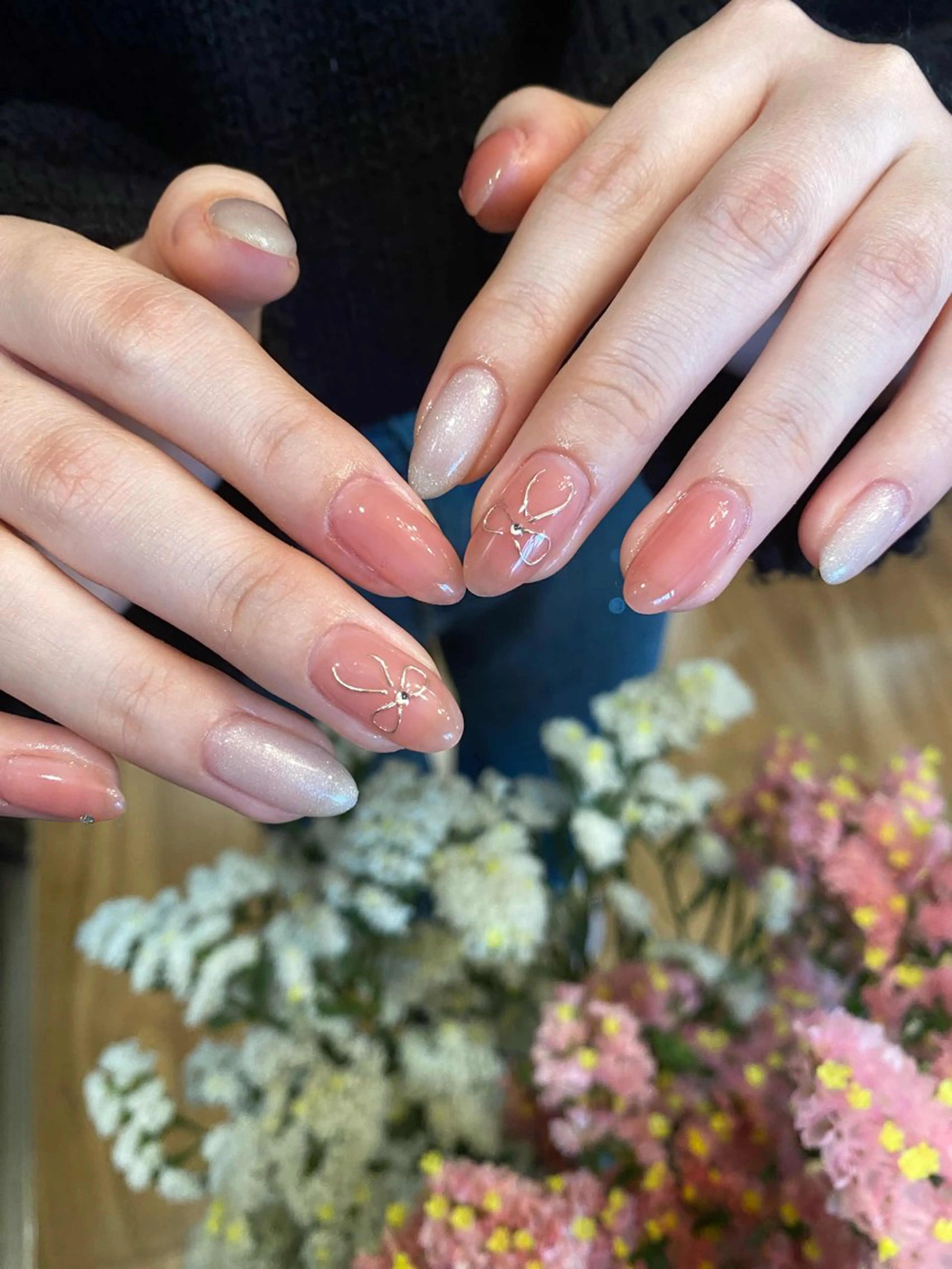 ネイル crystal ⭐︎ colorのネイルデザイン