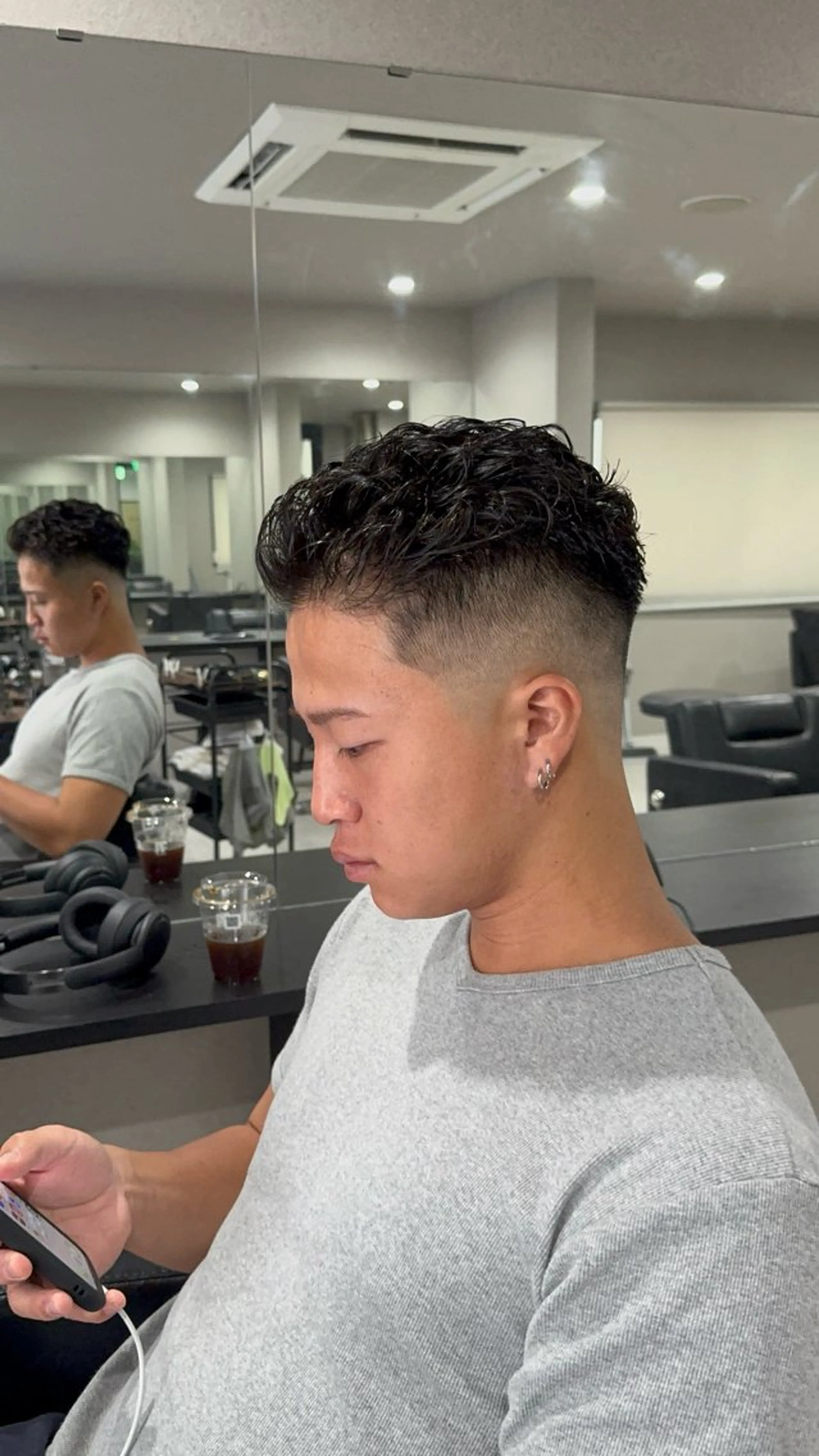 パーマ メンズ 川居大翔 /京都メンズ美容師のヘアスタイル