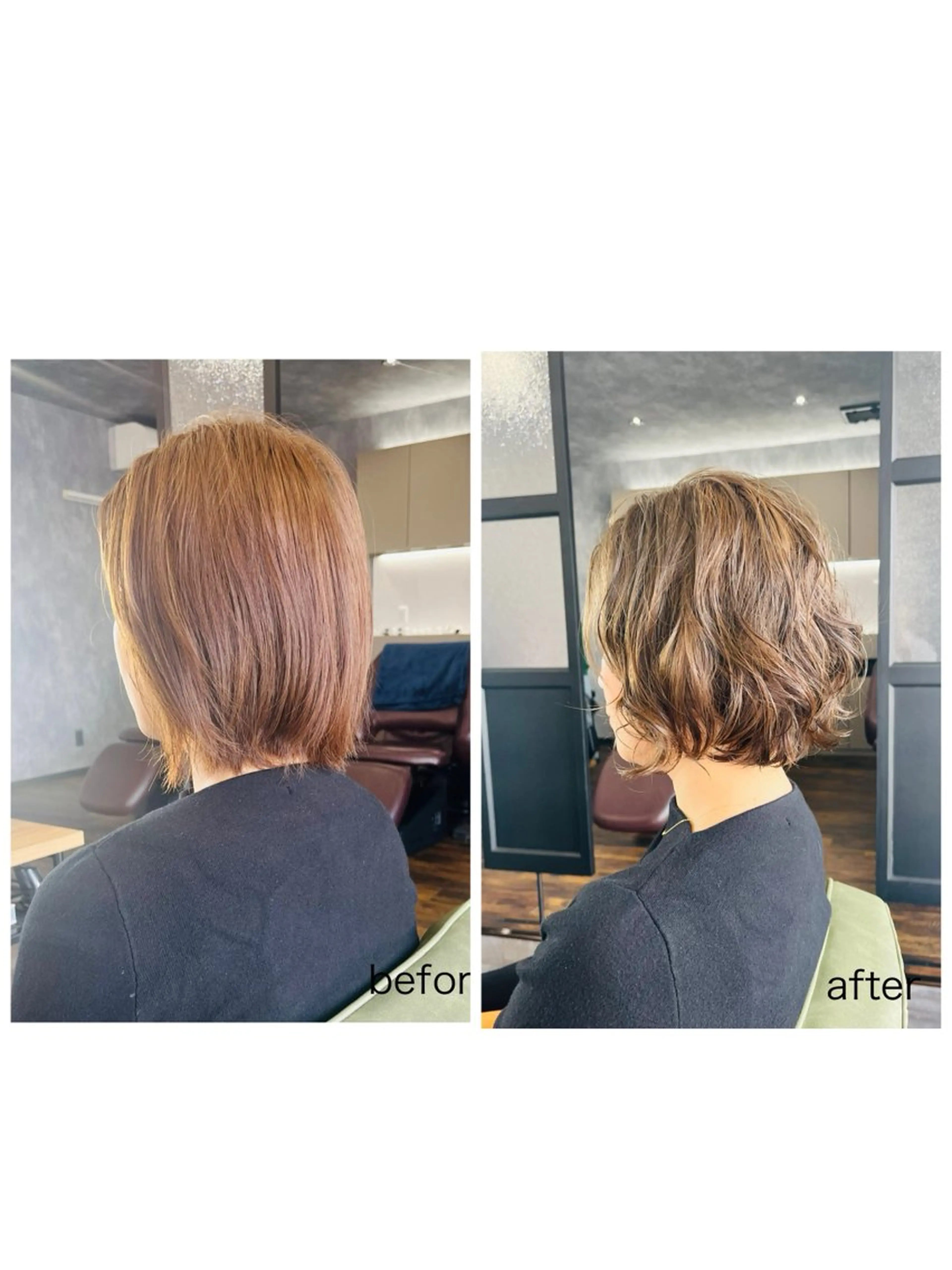 ショート 伸ばしかけ 〜tiehair 小幡のヘアスタイル