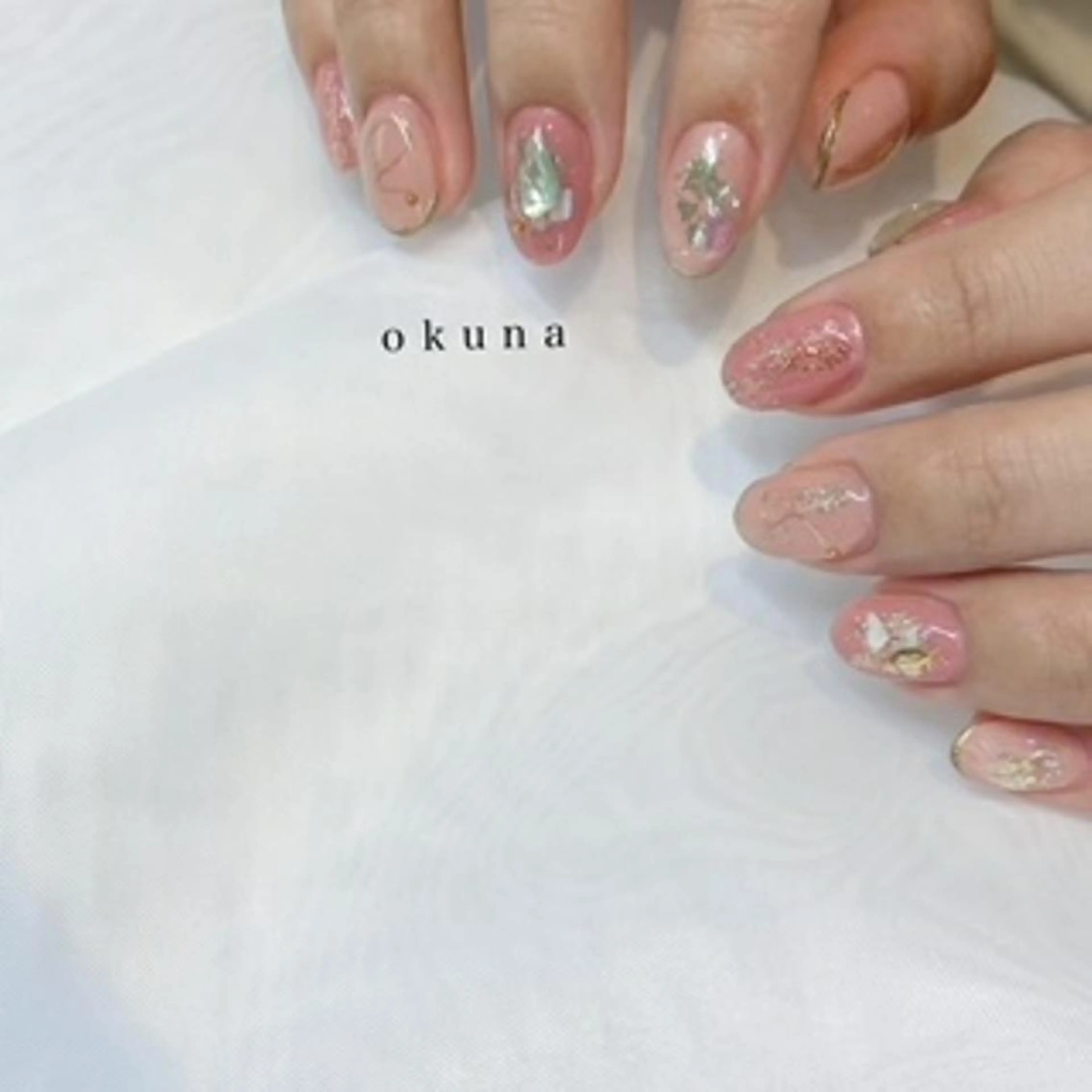 ショート ハンドネイル パンチャパンチャ ネイルサロンのネイルデザイン