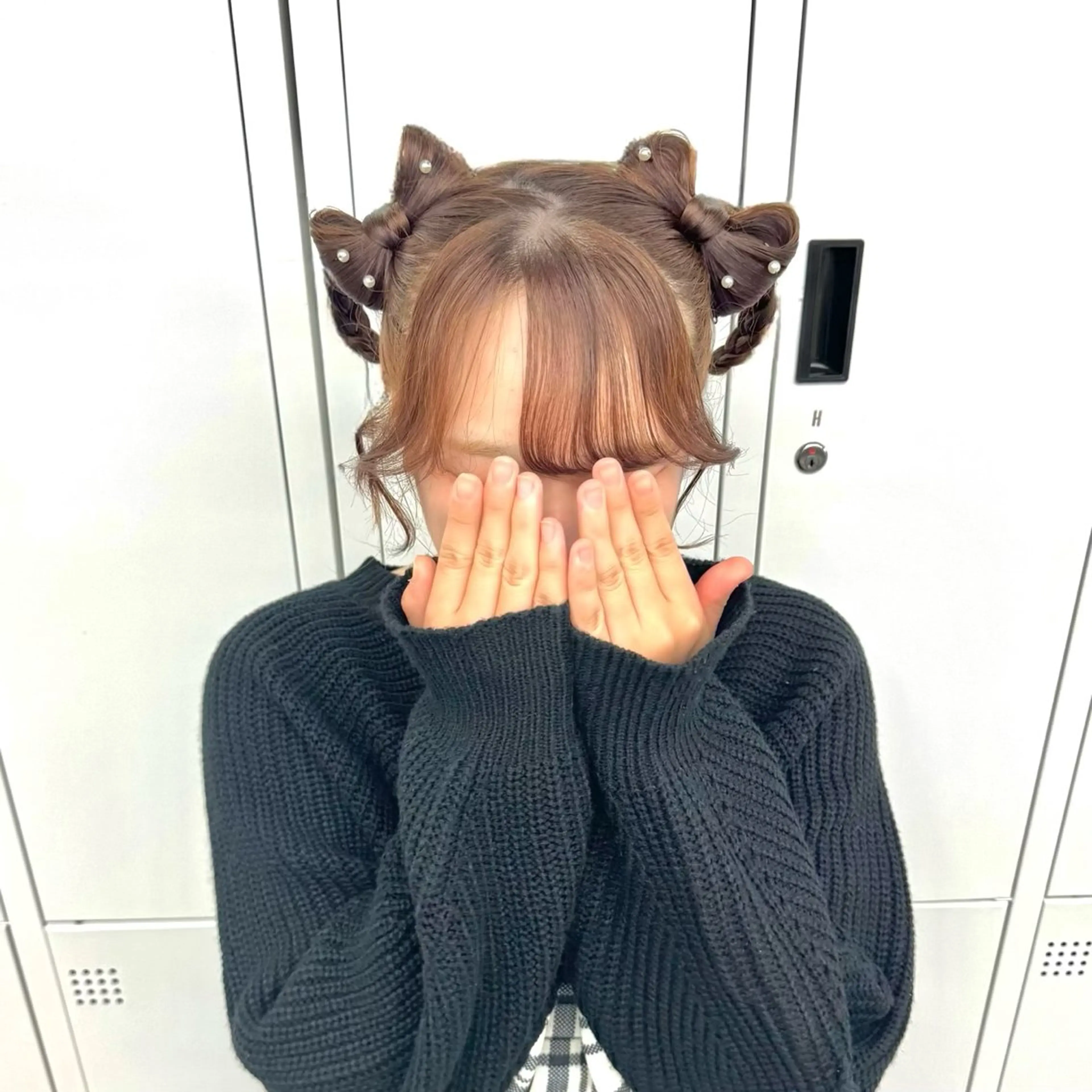 ロング ヘアアレンジ ヘアセット ヘアメ🎀推しカラー 🥣横浜/しほ🧸のヘアスタイル