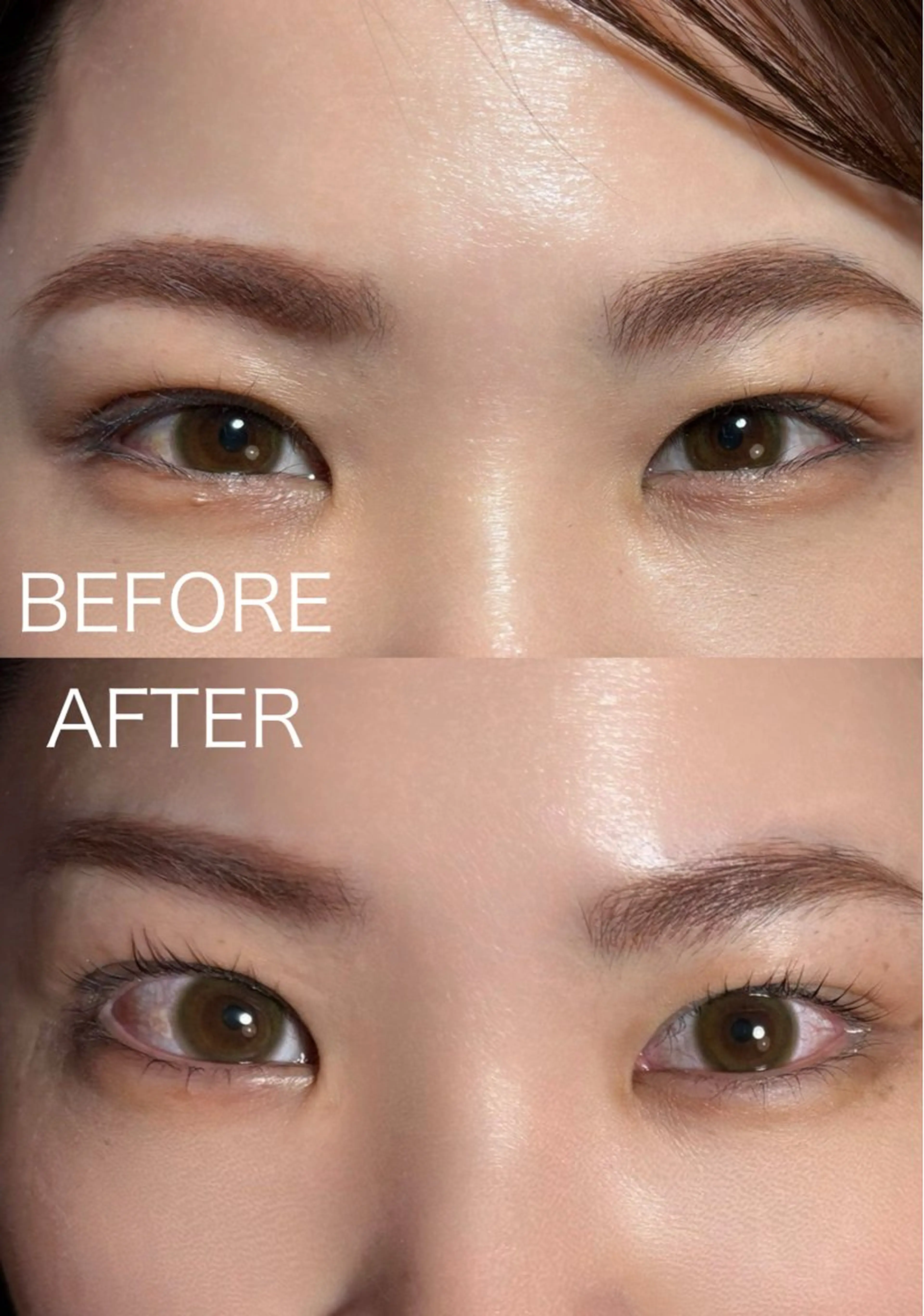 マツエク・マツパ 一重×まつ毛パーマ マツパ LUVRE龍田 MIKIまつ毛/眉毛のマツエク・マツパデザイン