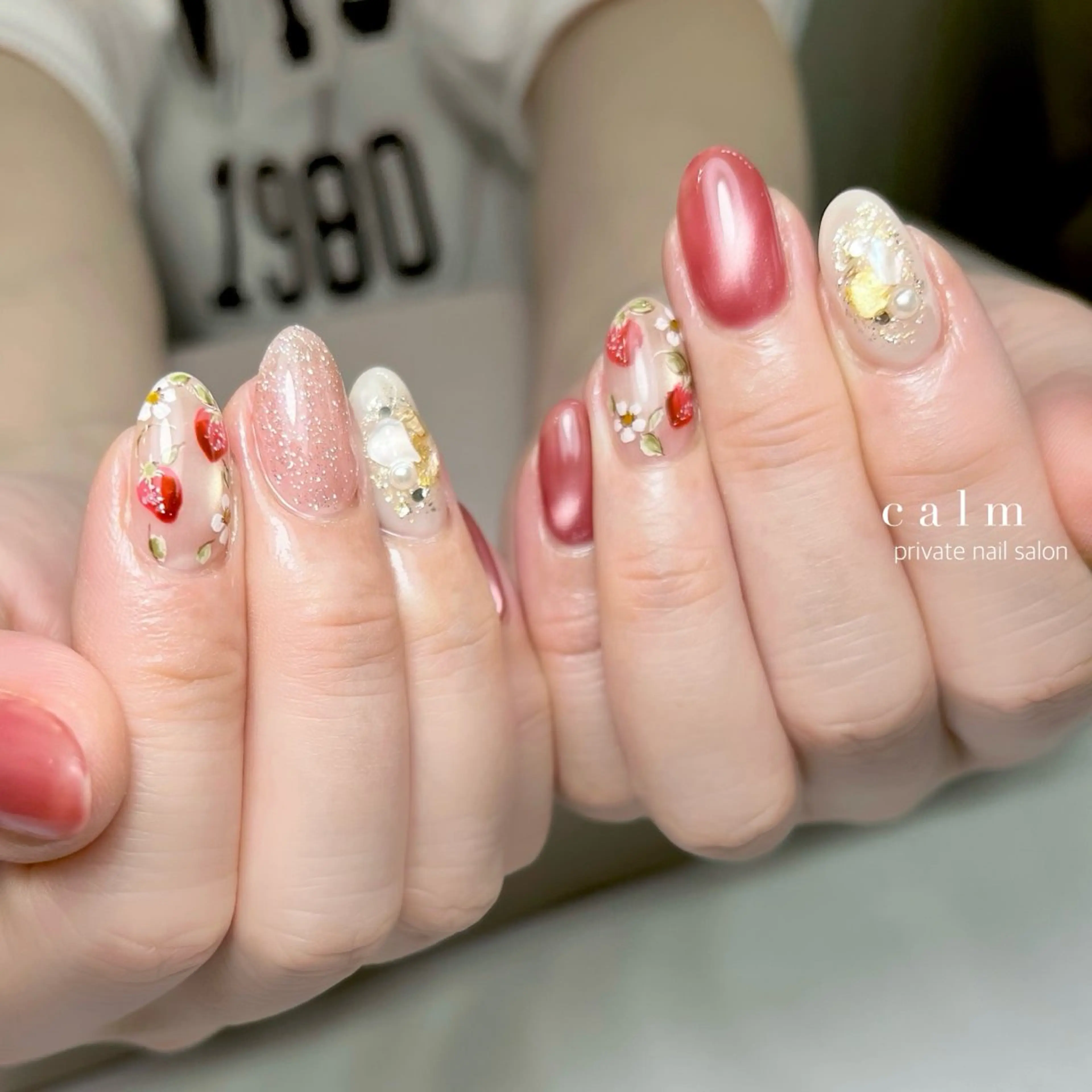 ネイル ハンドネイル calm 〔ｶｰﾑ〕のネイルデザイン