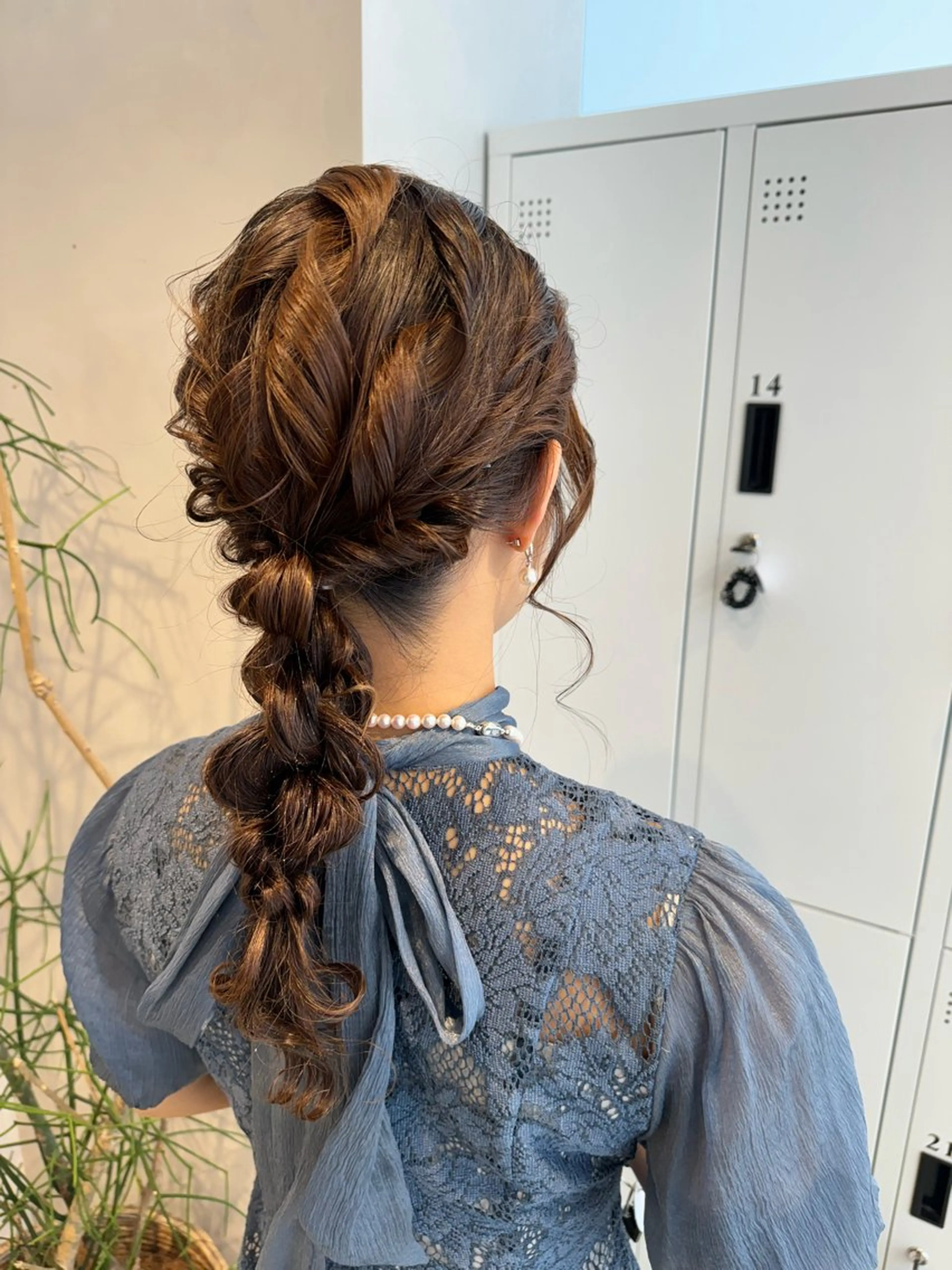 ロング ヘアアレンジ 透明感カラー✨艶髪 制作🌱山根あゆみのヘアスタイル