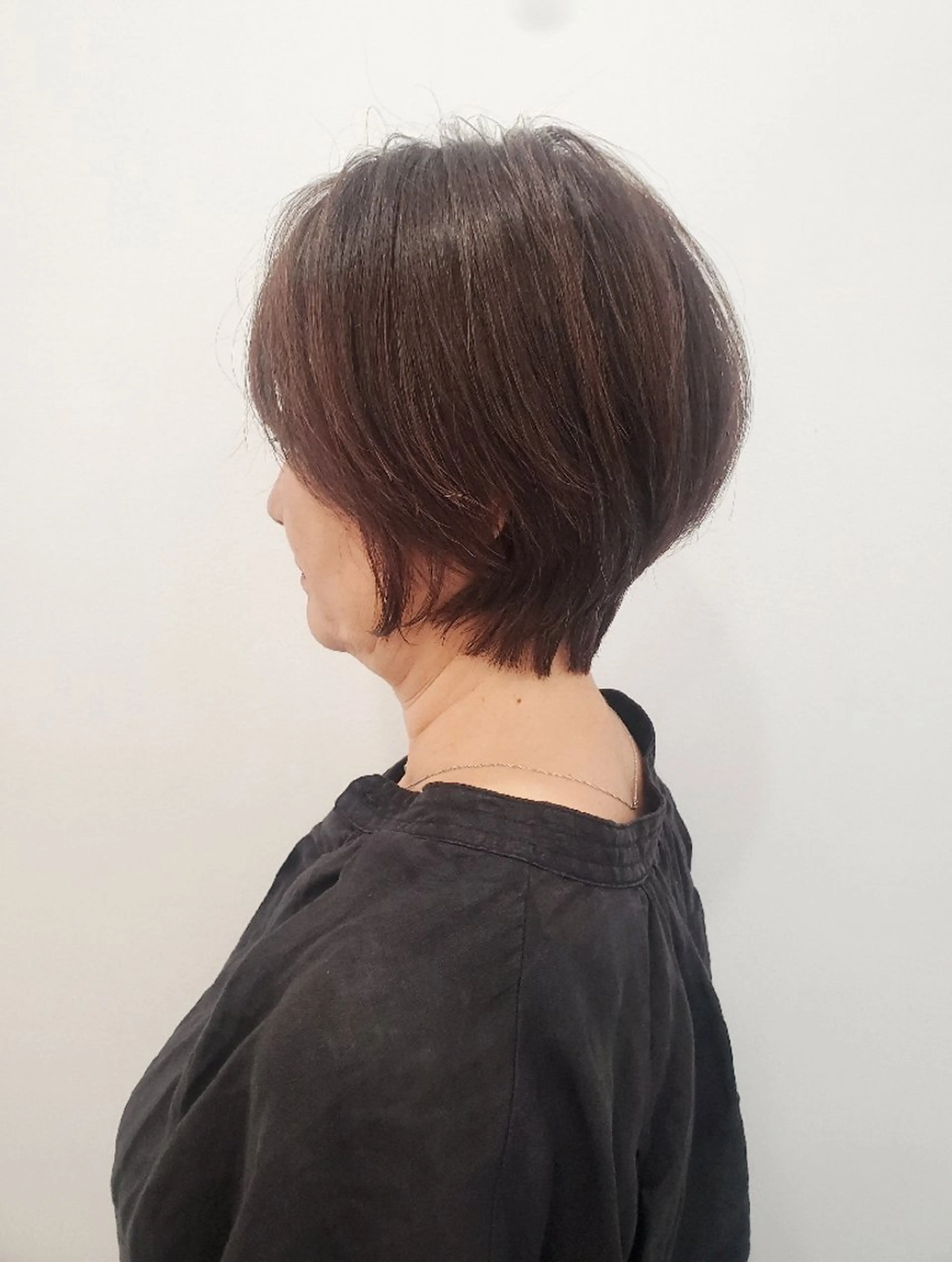 ショート カット ヘアカラー トリートメント ヘッドスパ 齋藤 愛美のヘアスタイル
