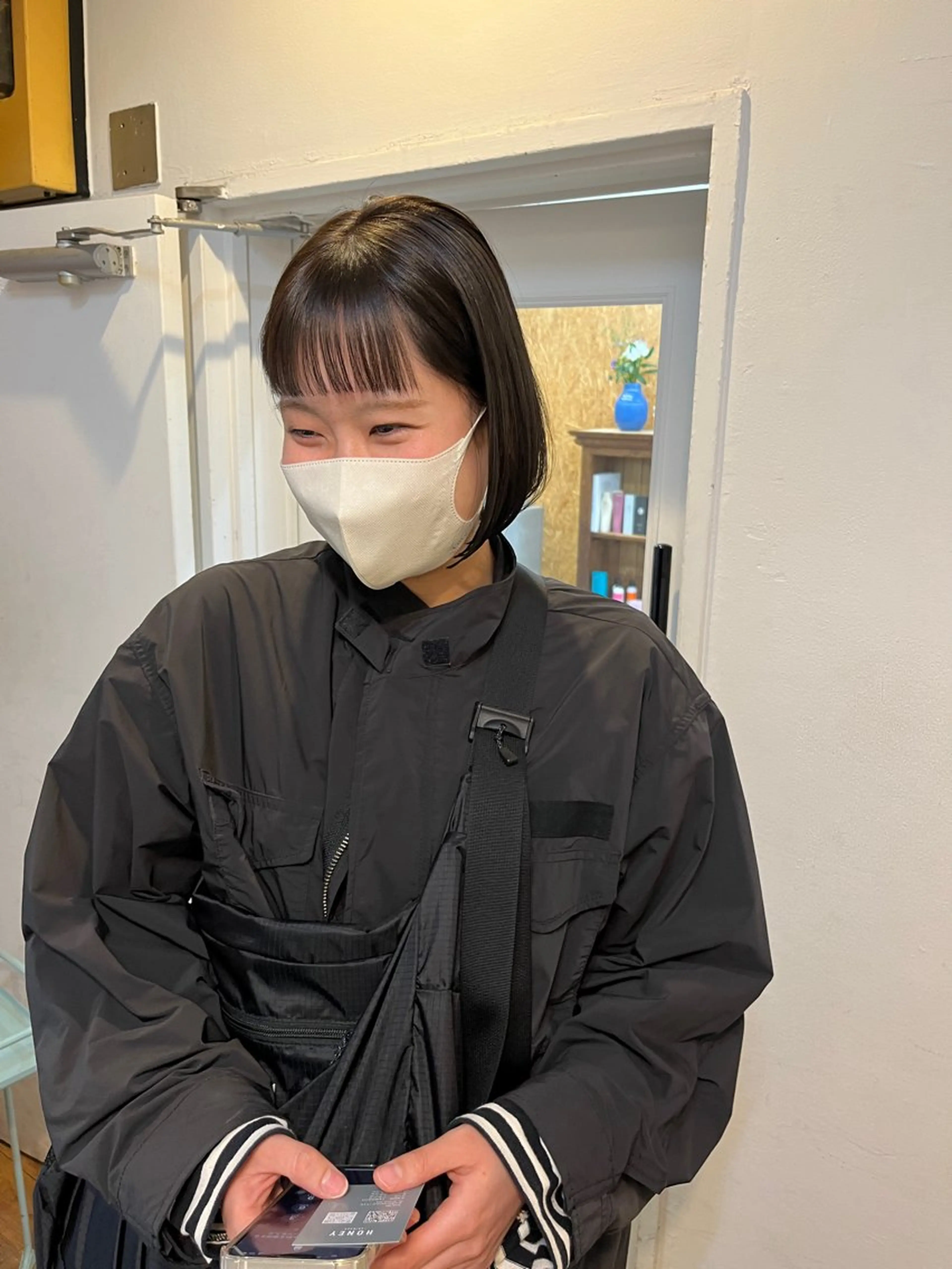 【ご新規様】ボブカット＋縮毛矯正｜朝のスタイリング時間5分｜の写真