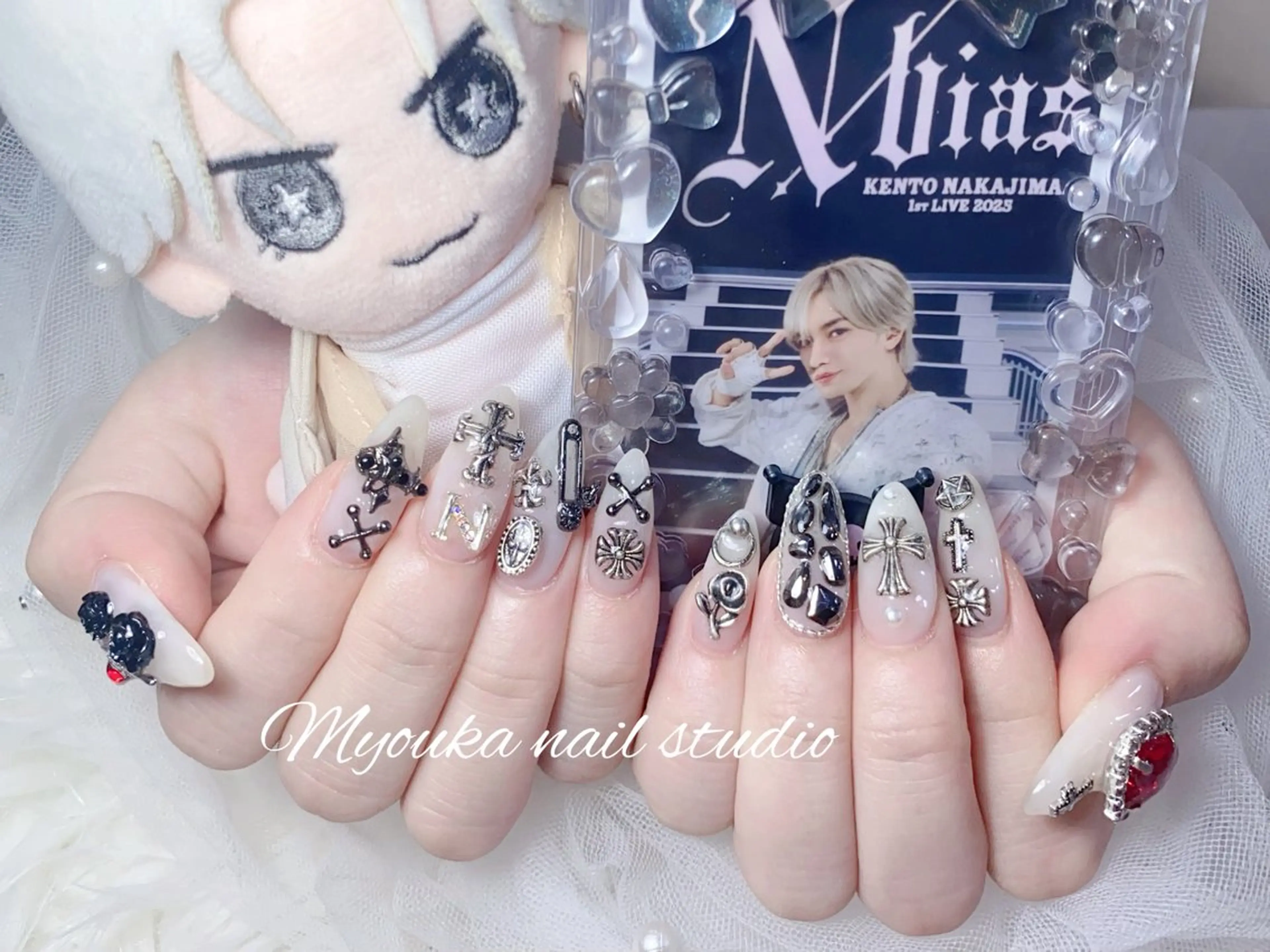 （初回ソフトジェルオフ無料）【チップスカルプ長さ出し】ストーンつけ放題¥ 16980 → ¥13980の写真