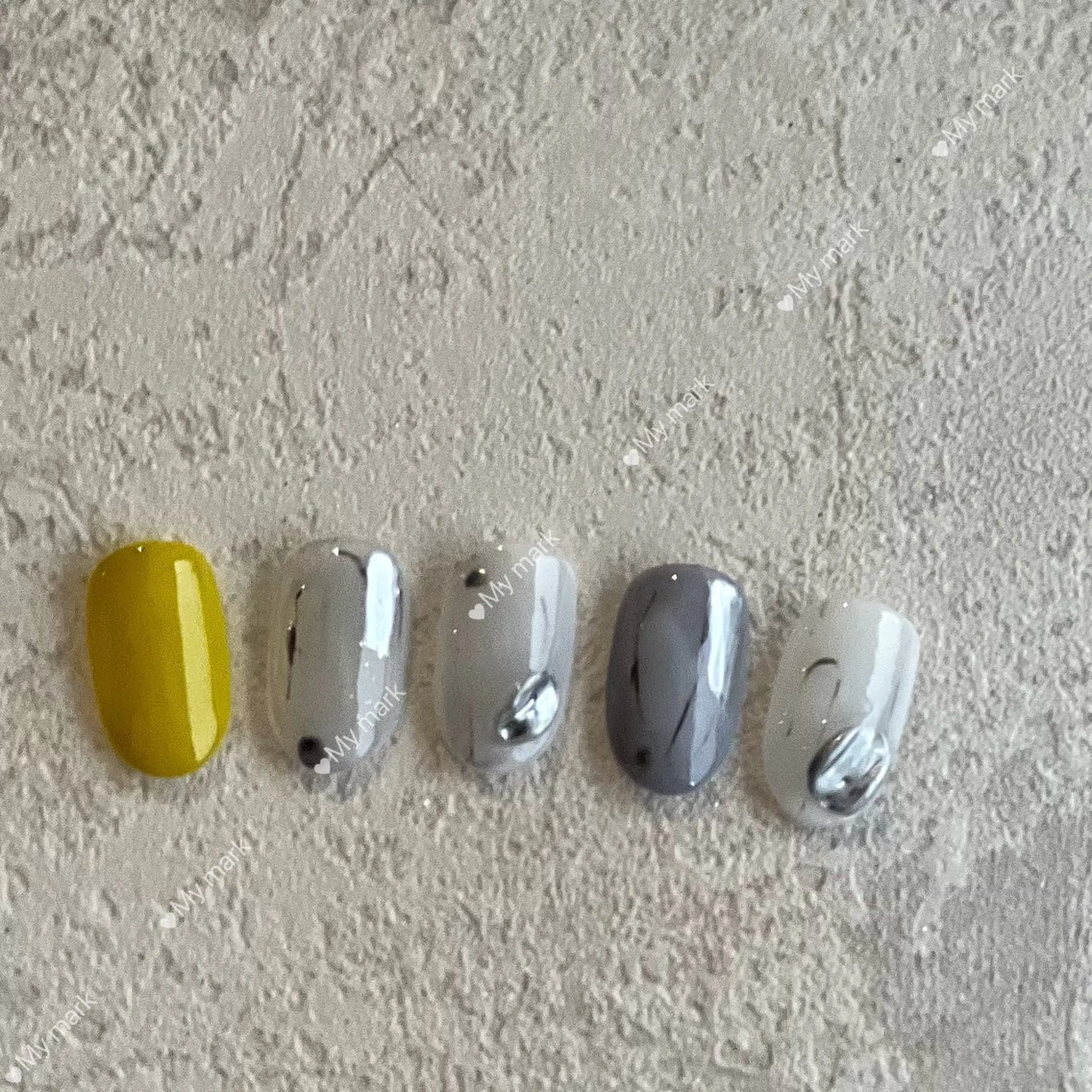 🌱当店ニュアンスデザイン/毎月更新🍬新規ソフトジェルオフ無料💕デザインによる所用時間変わります⏳の写真