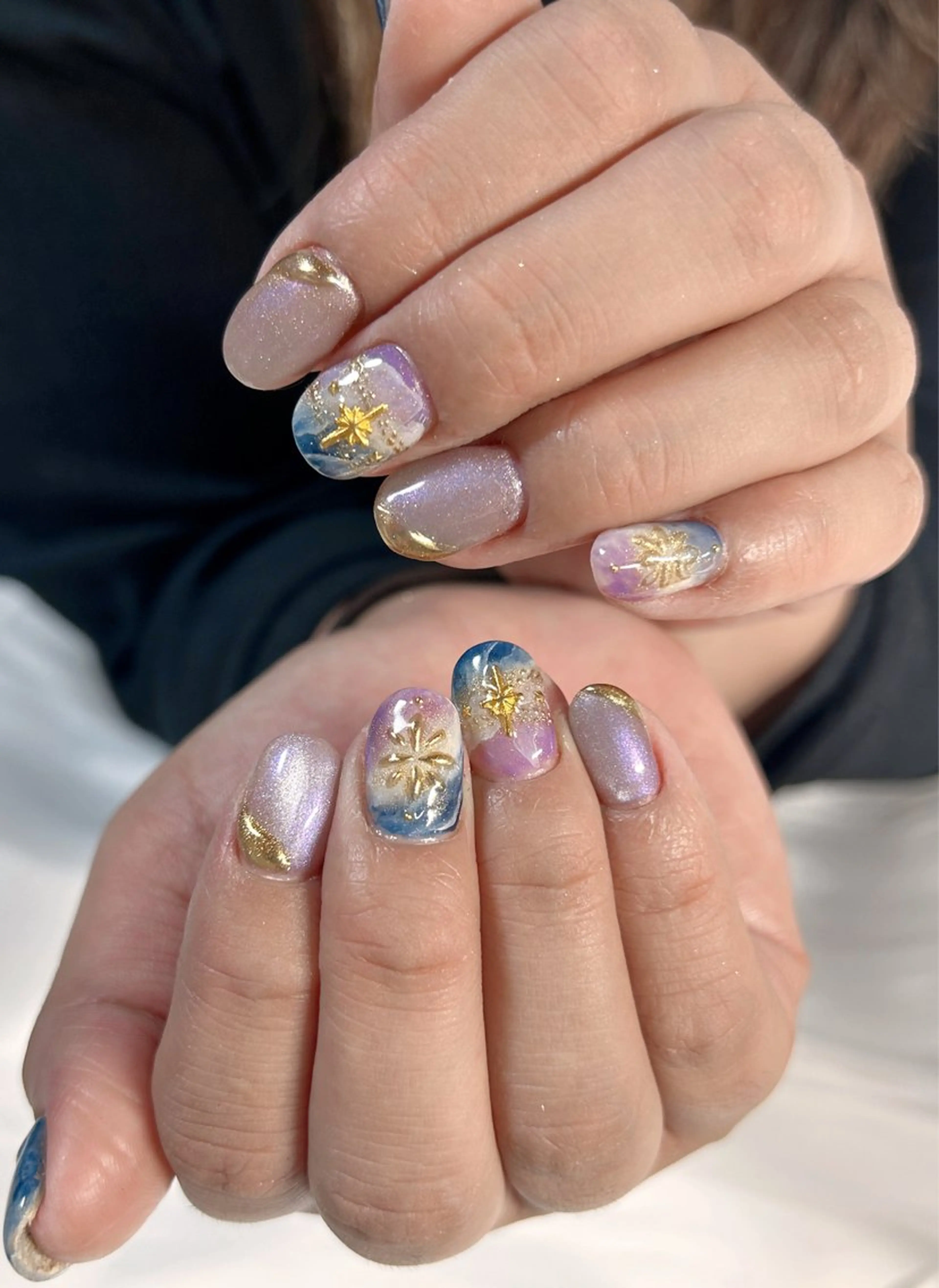 ネイル Horie 雪のネイルデザイン