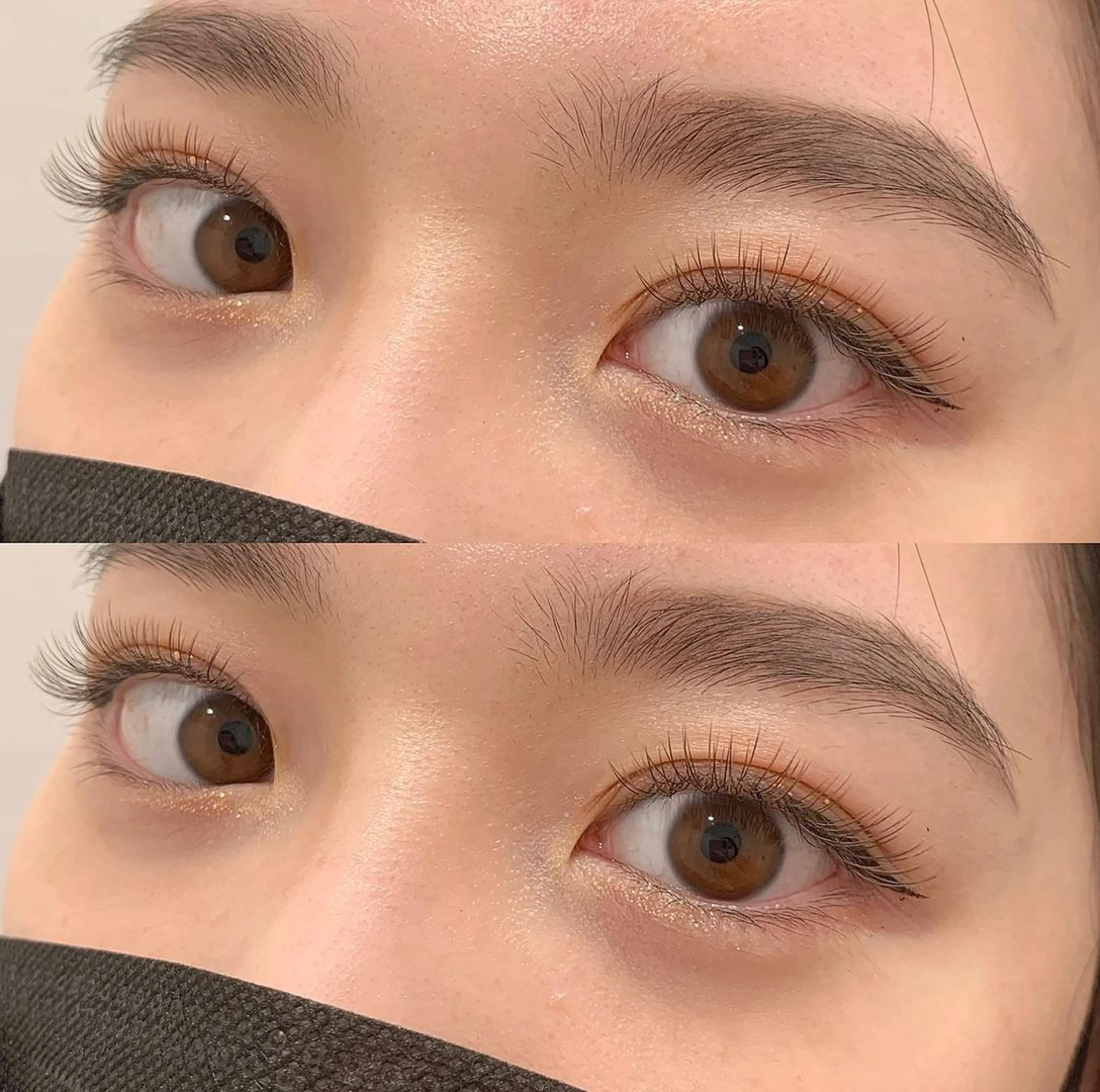 マツエク・マツパ カラーマツエク フラットラッシュ . mihoのマツエク・マツパデザイン