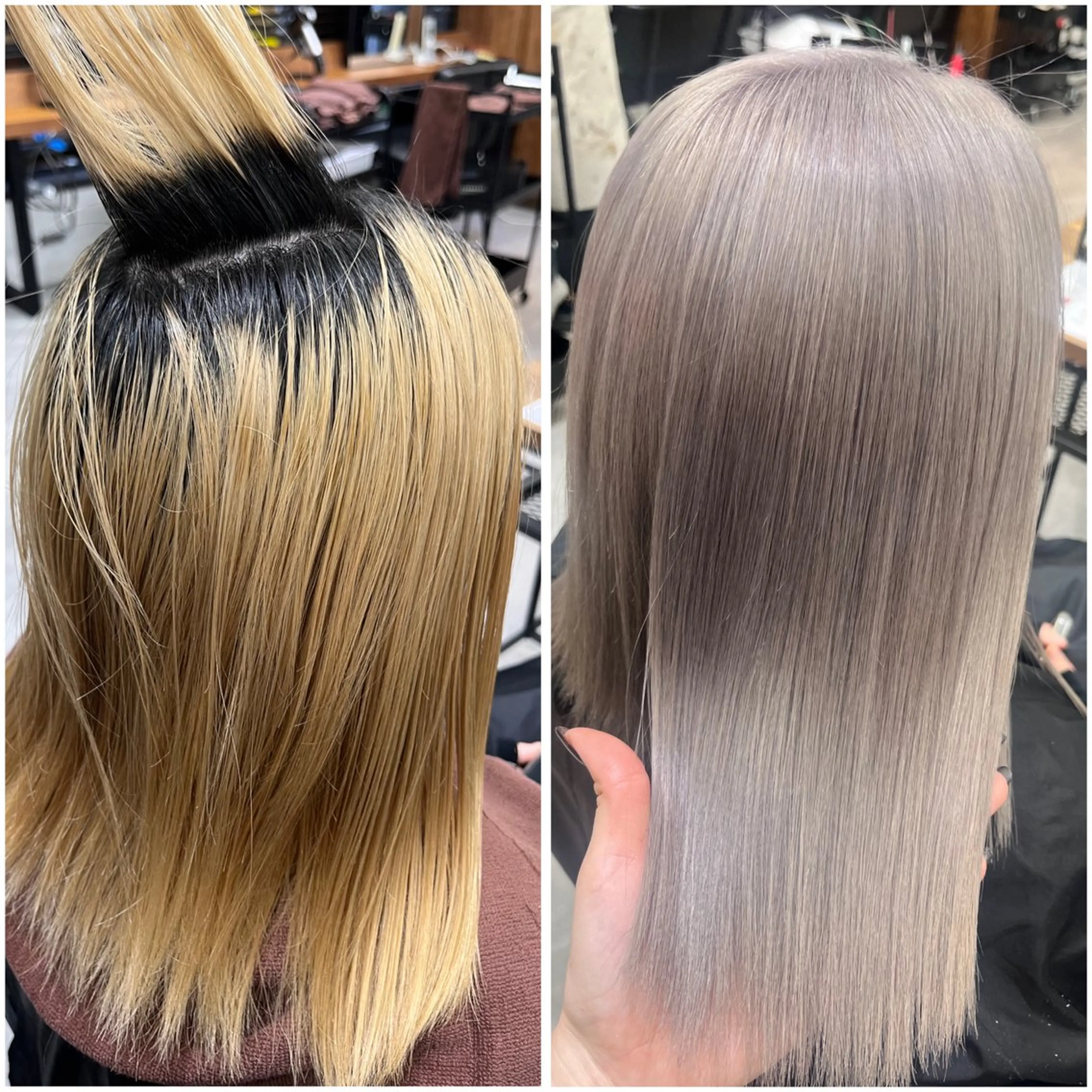 ミディアム カラー ヘアカラー トリートメント MAKO ❤️‍🔥NEXTのヘアスタイル