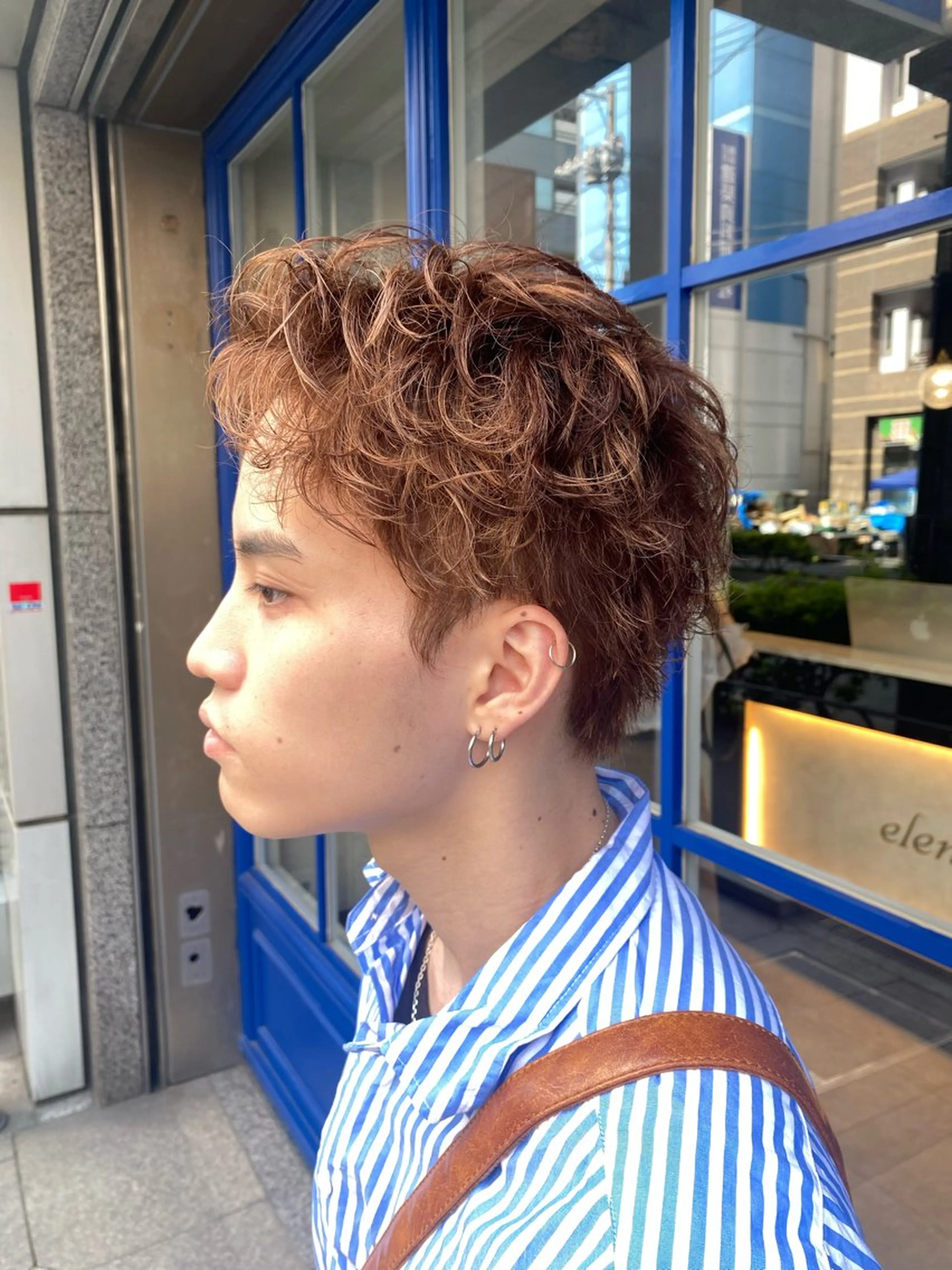 メンズ スパイキーショート カット ✨デザインカラー✨ ✂️kouki✂️のヘアスタイル