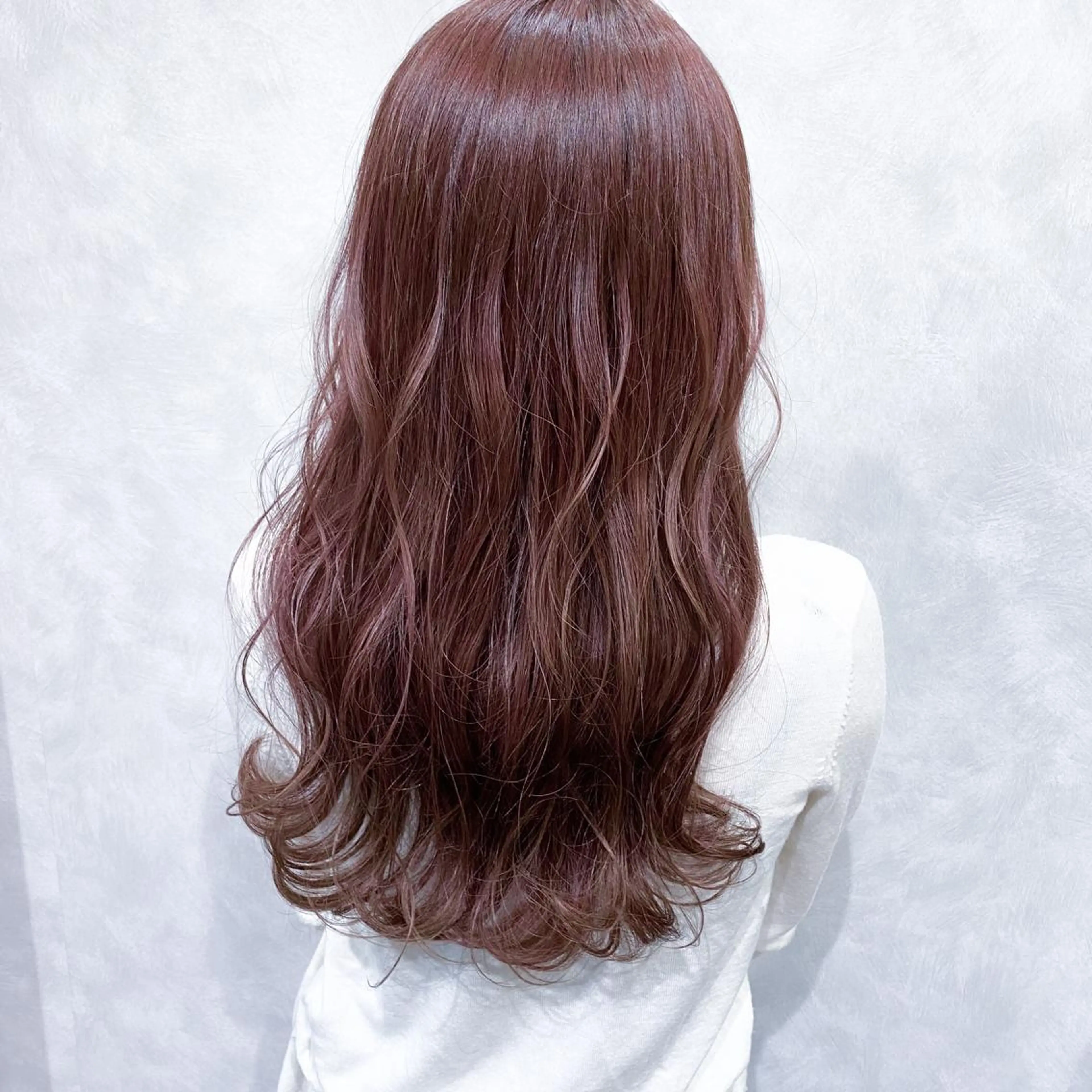 ロング カラー ピンクカラー ローズカラー ヘアカラー トリートメント Meena by urban所属・丹羽 隼人/髪質改善 /韓国ヘア🇰🇷のヘアスタイル
