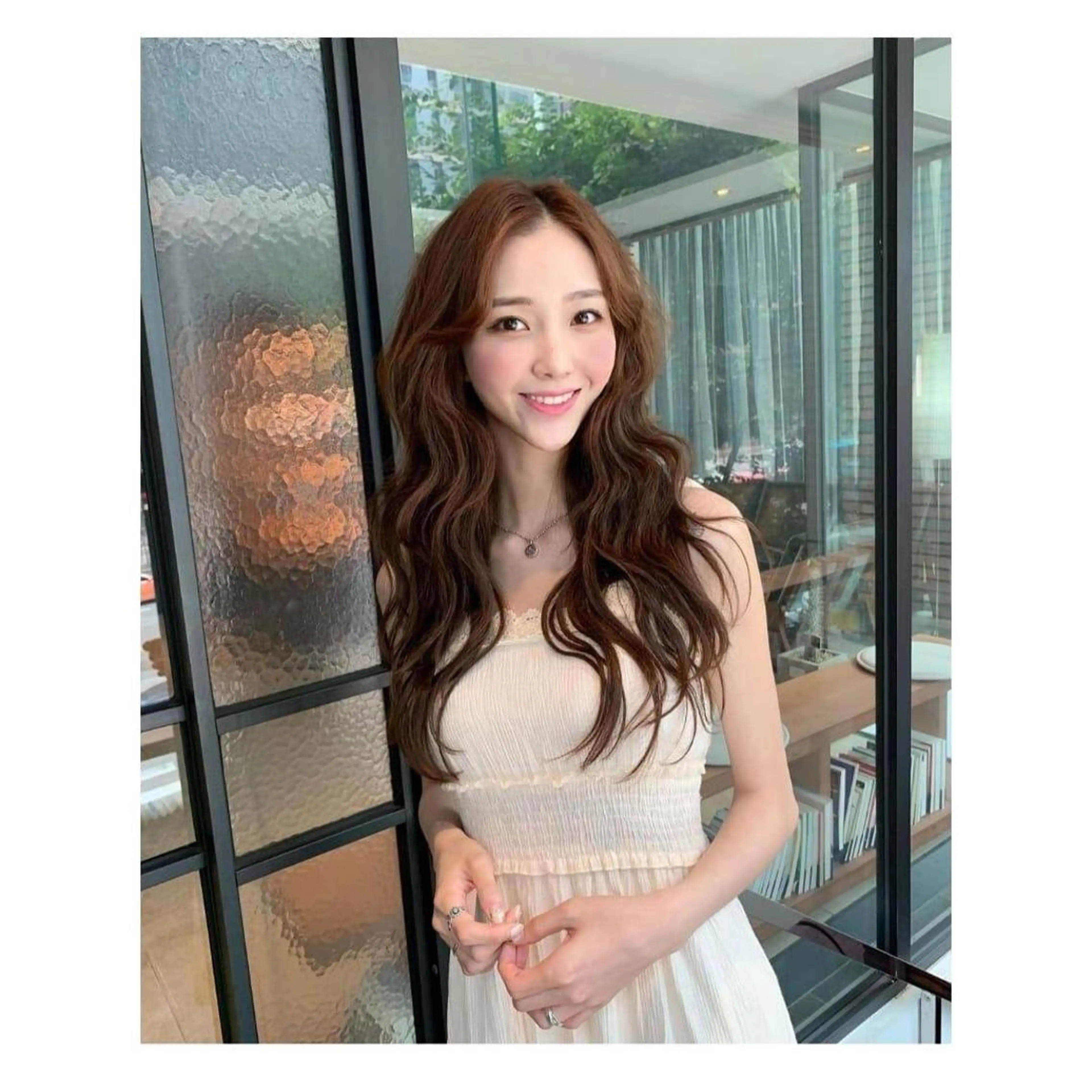 ロング エクステ ロング 桃屋 桃屋のヘアスタイル