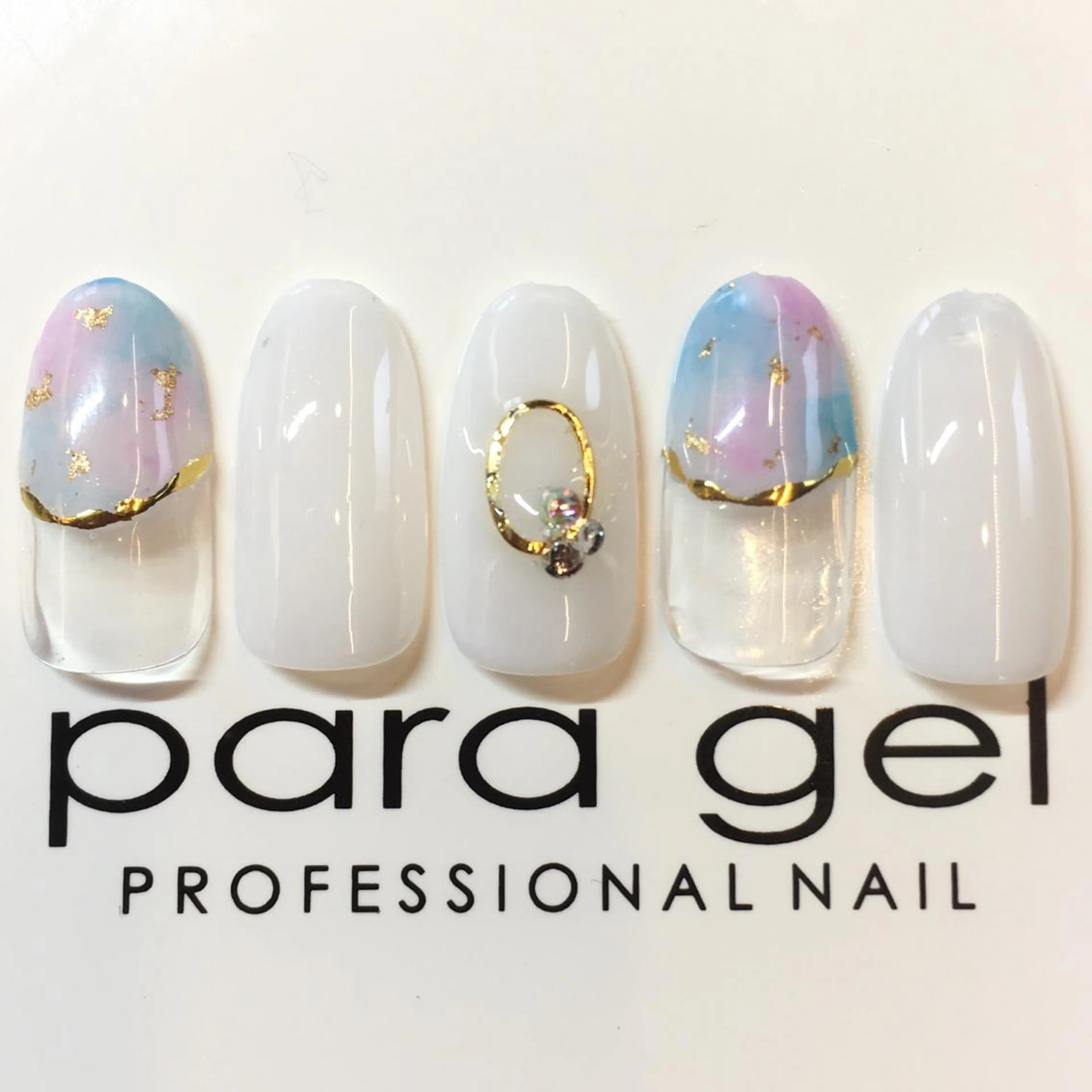 ネイル フットネイル フレンチネイル ジェルネイル ミラーネイル パラジェル ハンドネイル clover nailのネイルデザイン