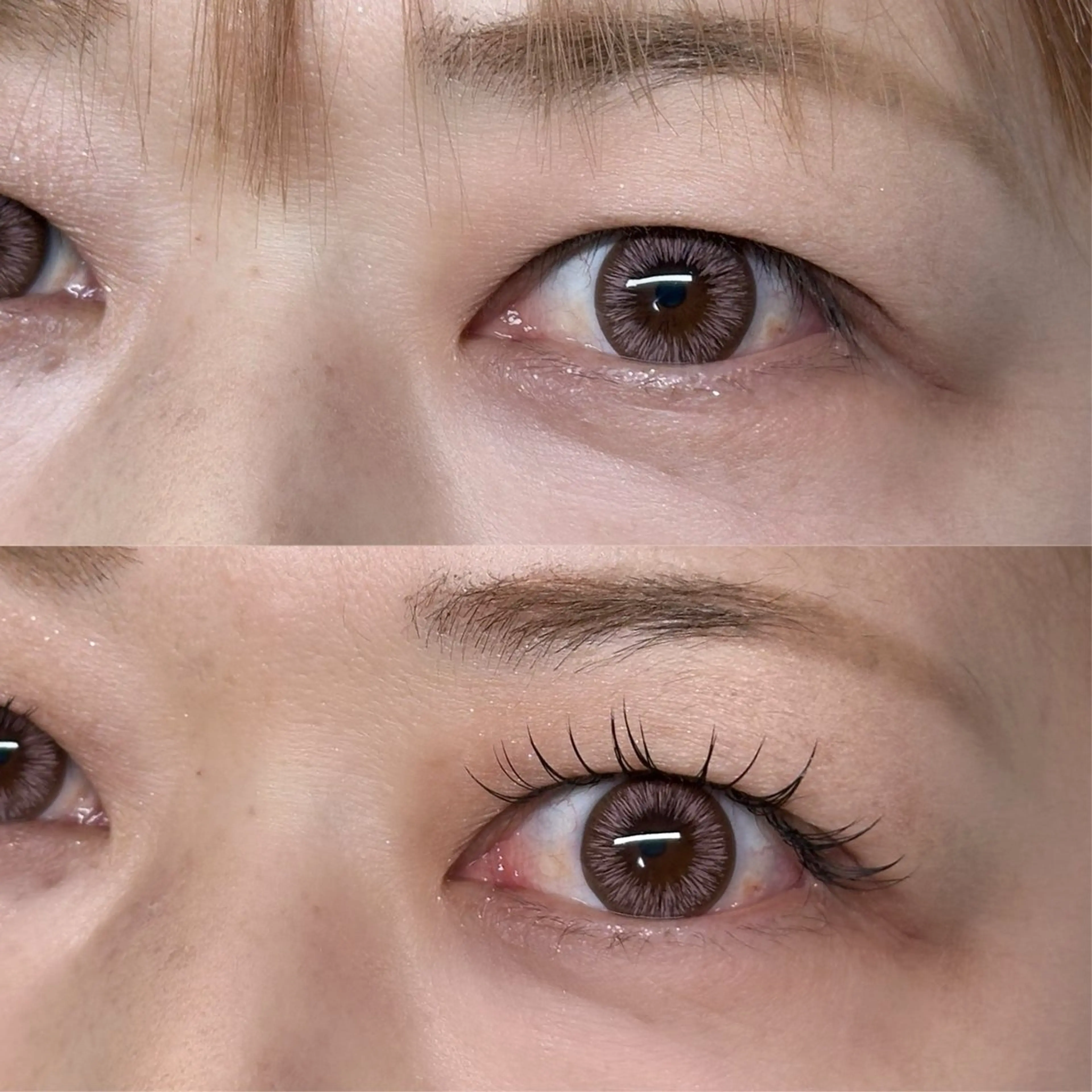 マツエク・マツパ 一重×まつ毛パーマ アップワードラッシュ マツエク viii ヴィーのマツエク・マツパデザイン