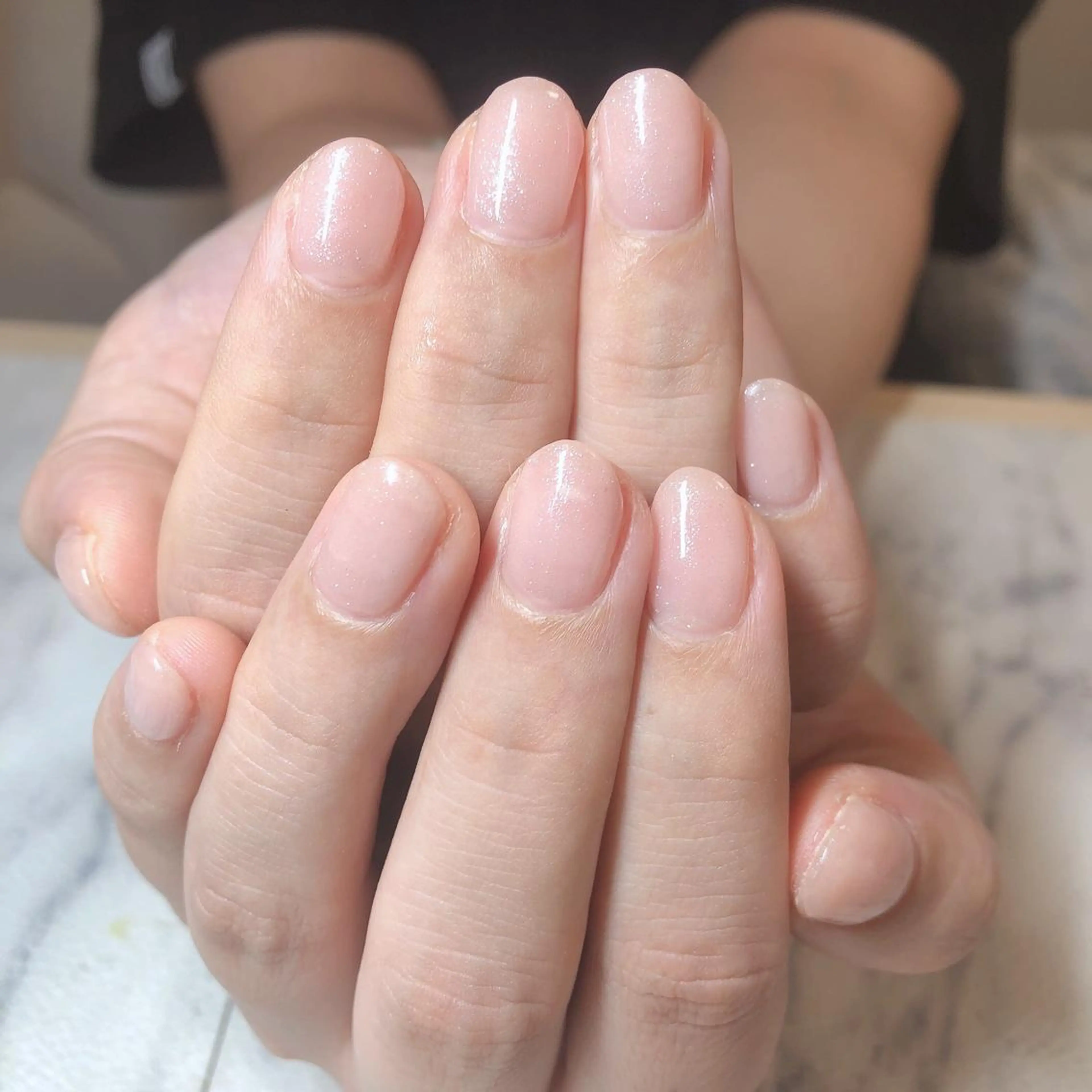 ネイル ワンカラーネイル 結城 怜菜のネイルデザイン