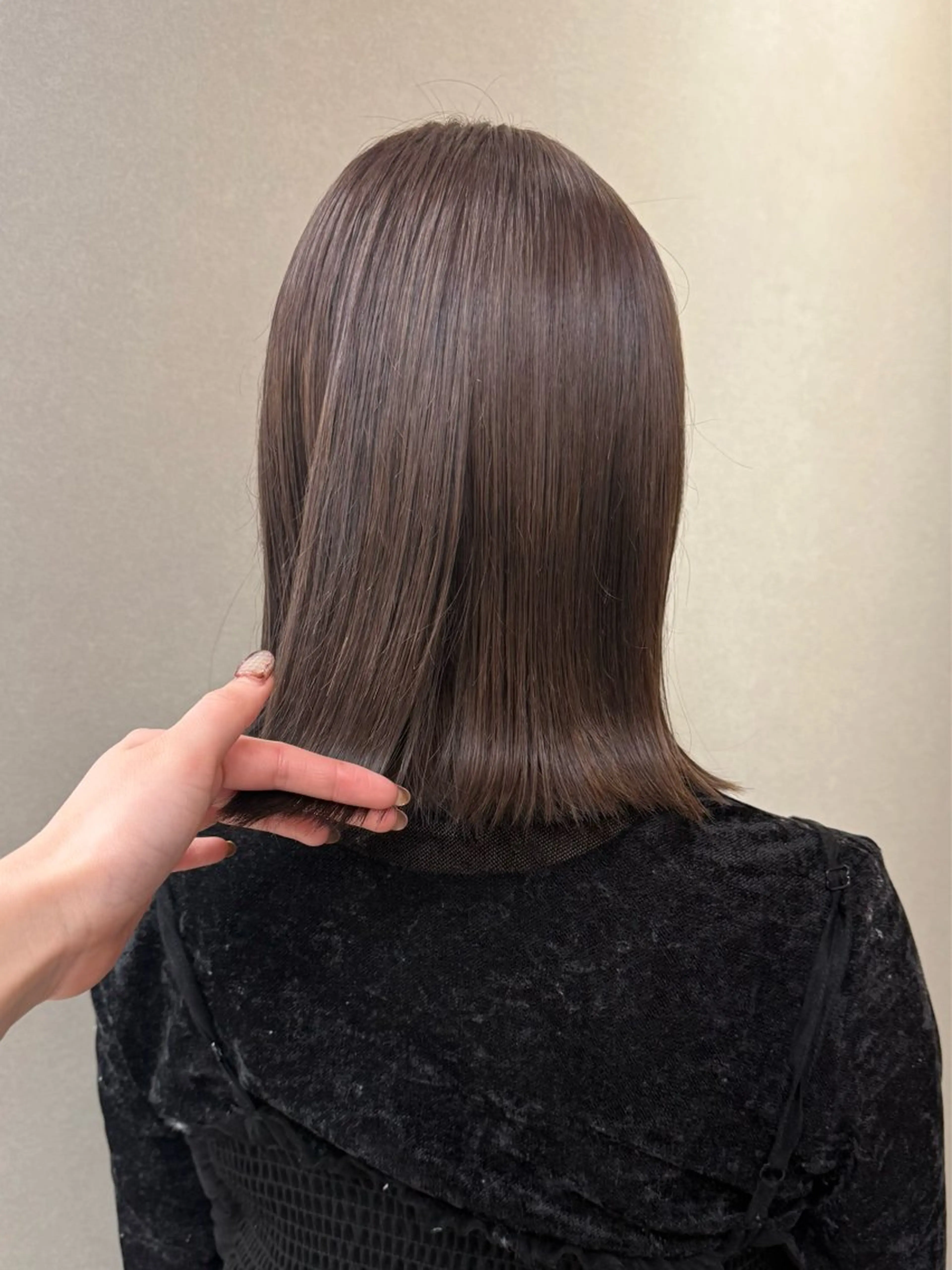 セミロング カラー ヘアカラー トリートメント "Daisy" Rio /大名・天神のヘアスタイル