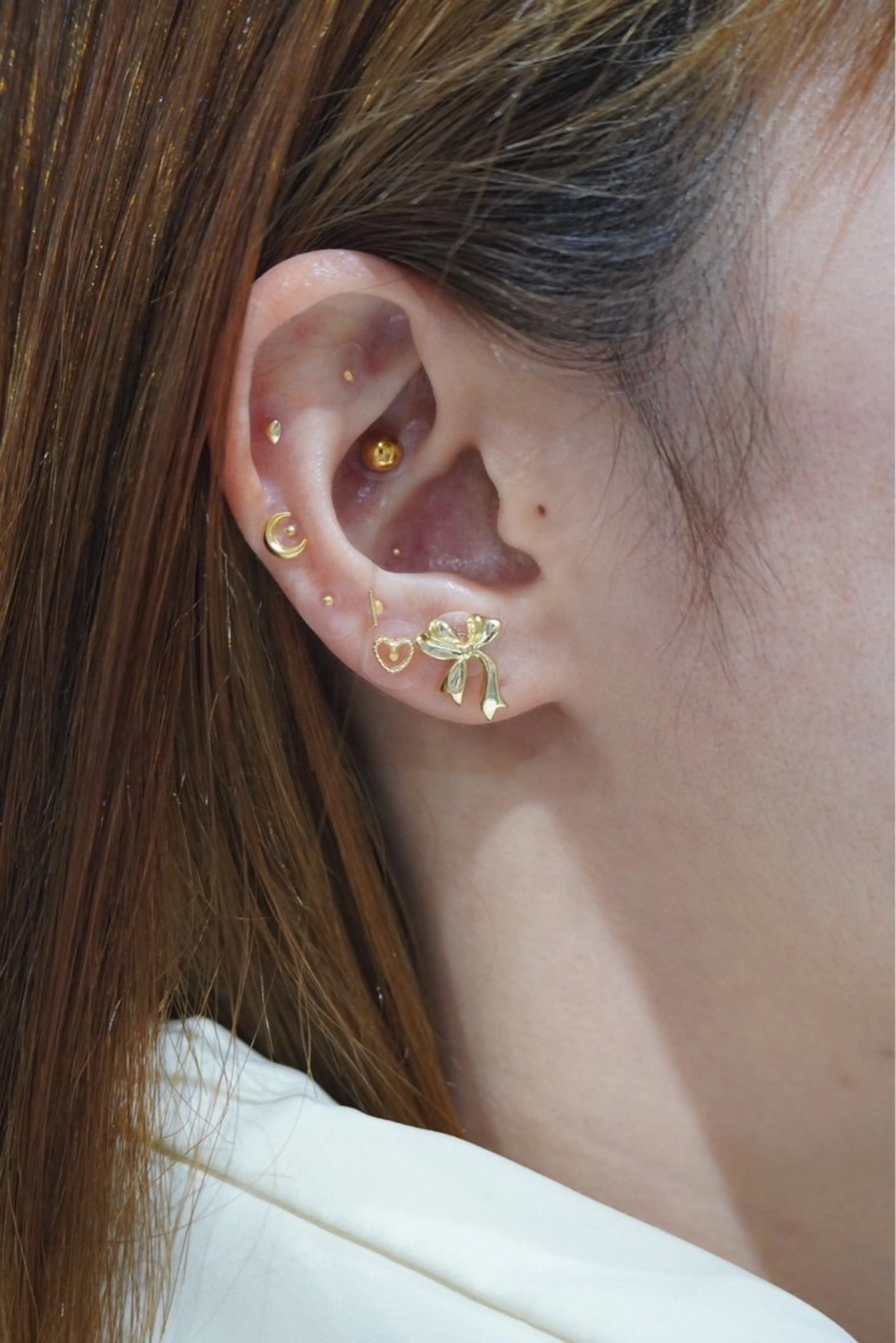 《当日予約可能》耳つぼジュエリー❄️💍✨美とお洒落を楽しむ♡推し活やイベントにぜひ🎪✨（両耳2​〜​10個）の写真