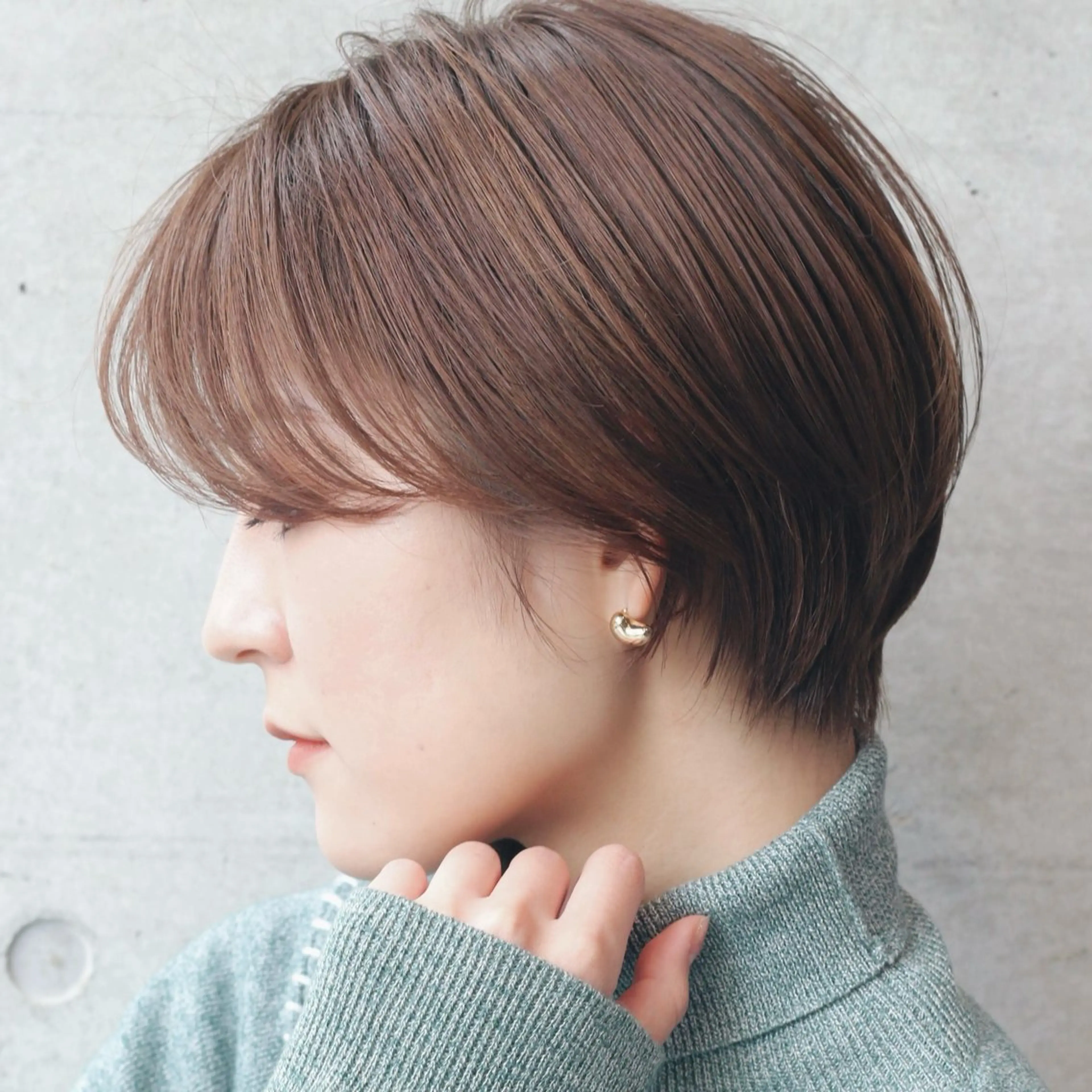 ショート ハンサムショート ショートヘア カット ヘアカラー オシャレ髪✔️ 店長オオキアキヒロのヘアスタイル