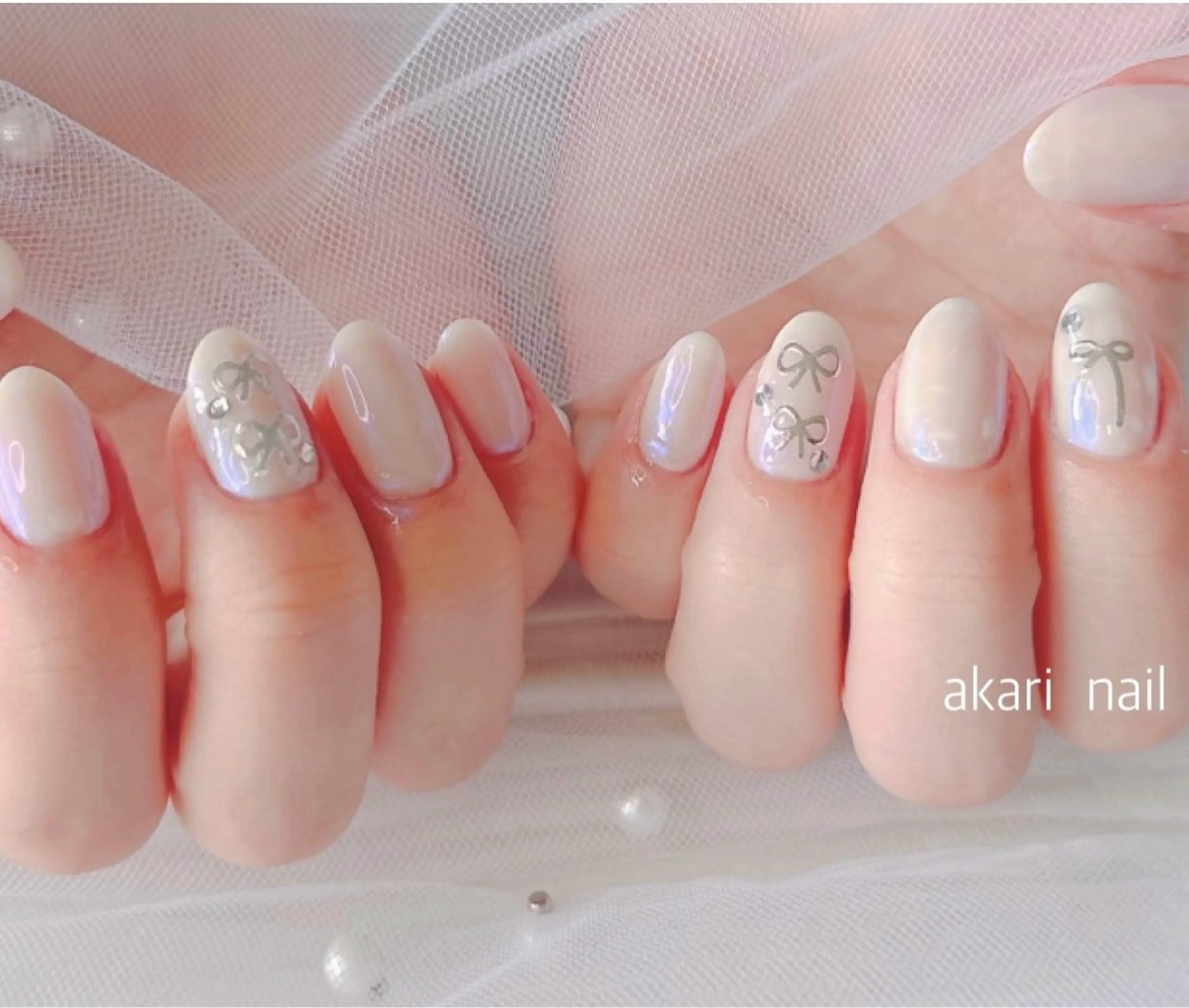 ネイル ハンドネイル フットネイル AKARI nail💅のネイルデザイン