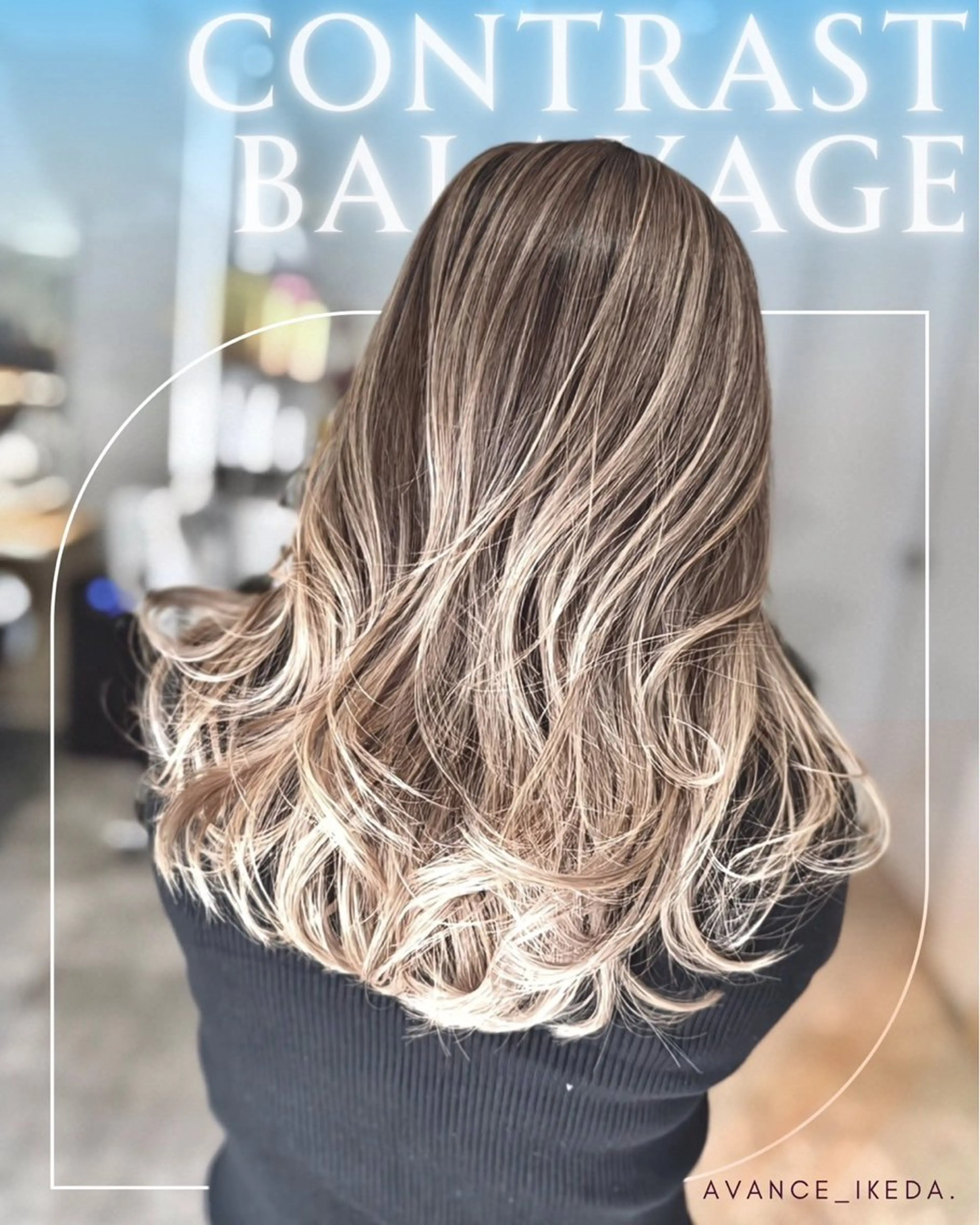 ロング カラー AVANCE泉大津店 加茂瑞希のヘアスタイル