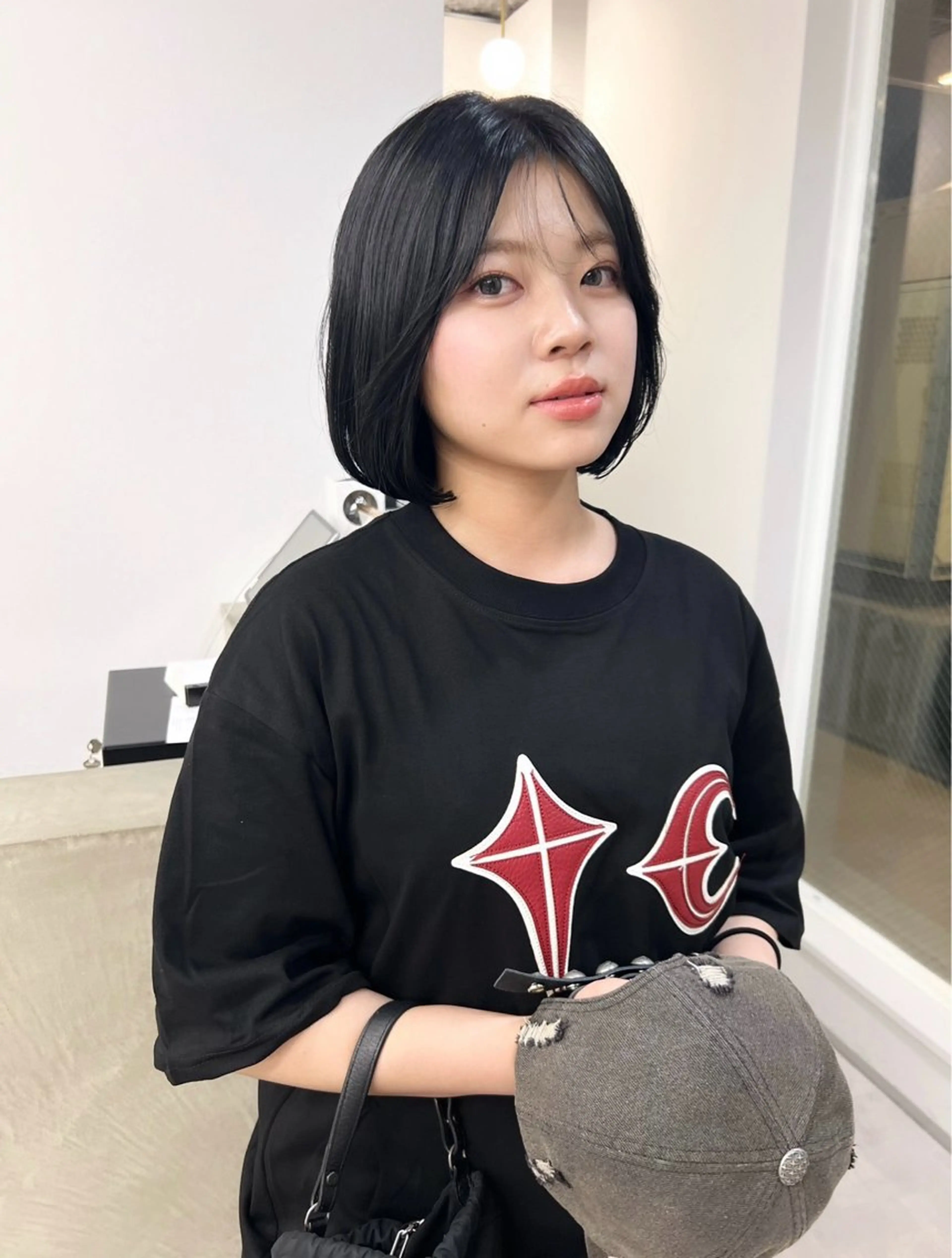 ショート ボブ 田中 叶太のヘアスタイル