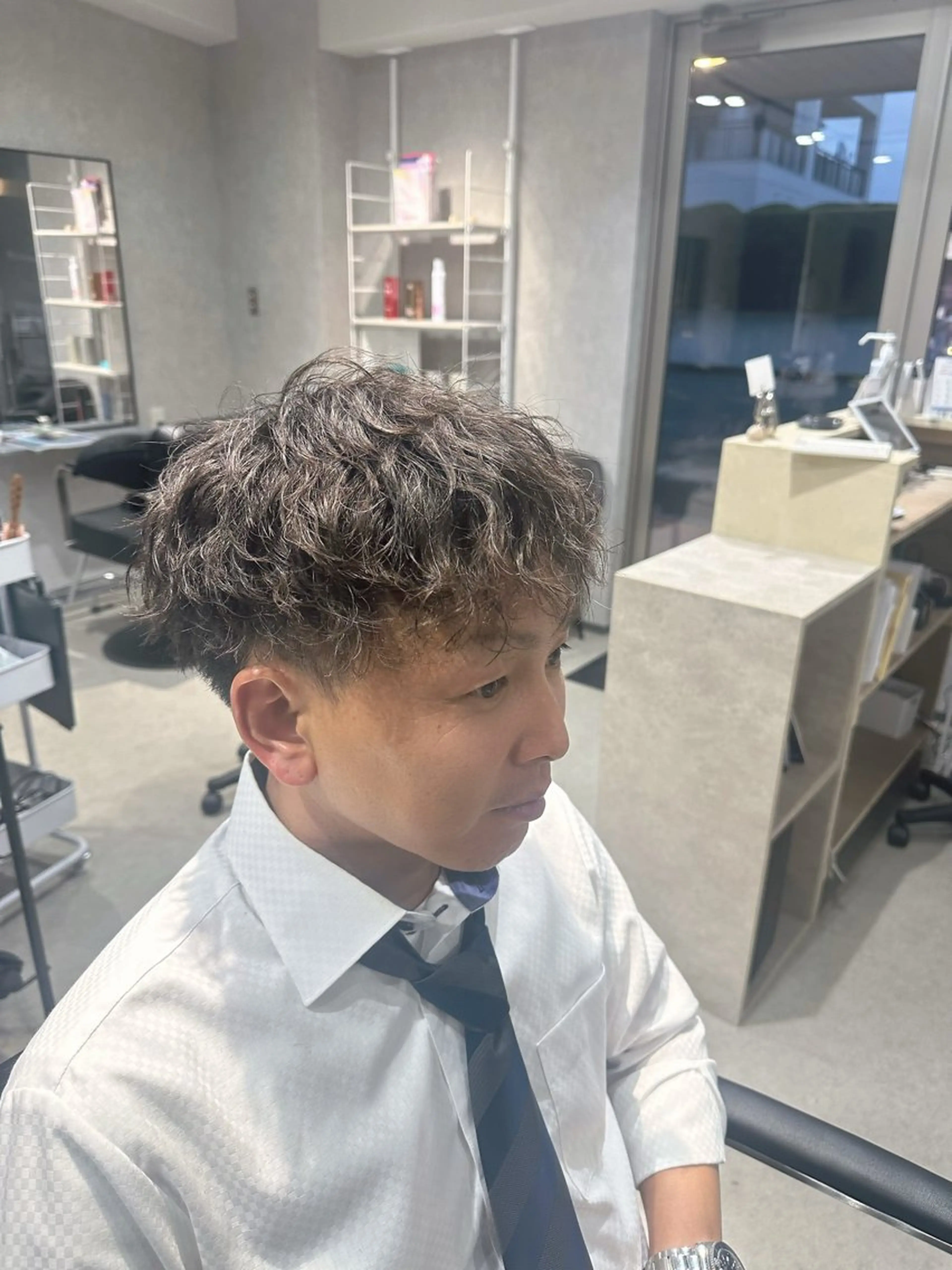 メンズ メンズパーマ 森 沙織のヘアスタイル