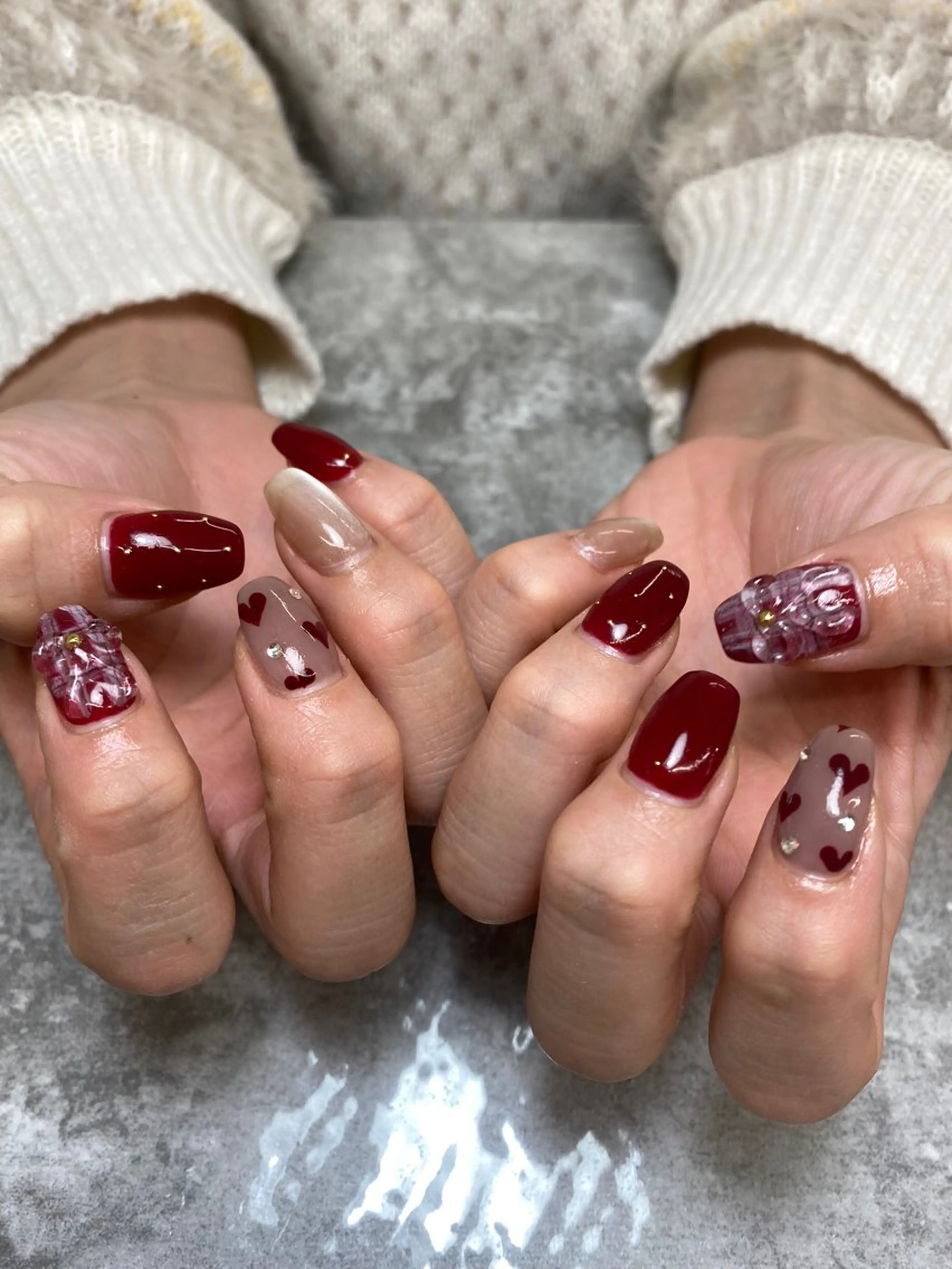 メンズ ネイル ハンドネイル ✨akari✨千葉駅 アート、メンズネイルのネイルデザイン