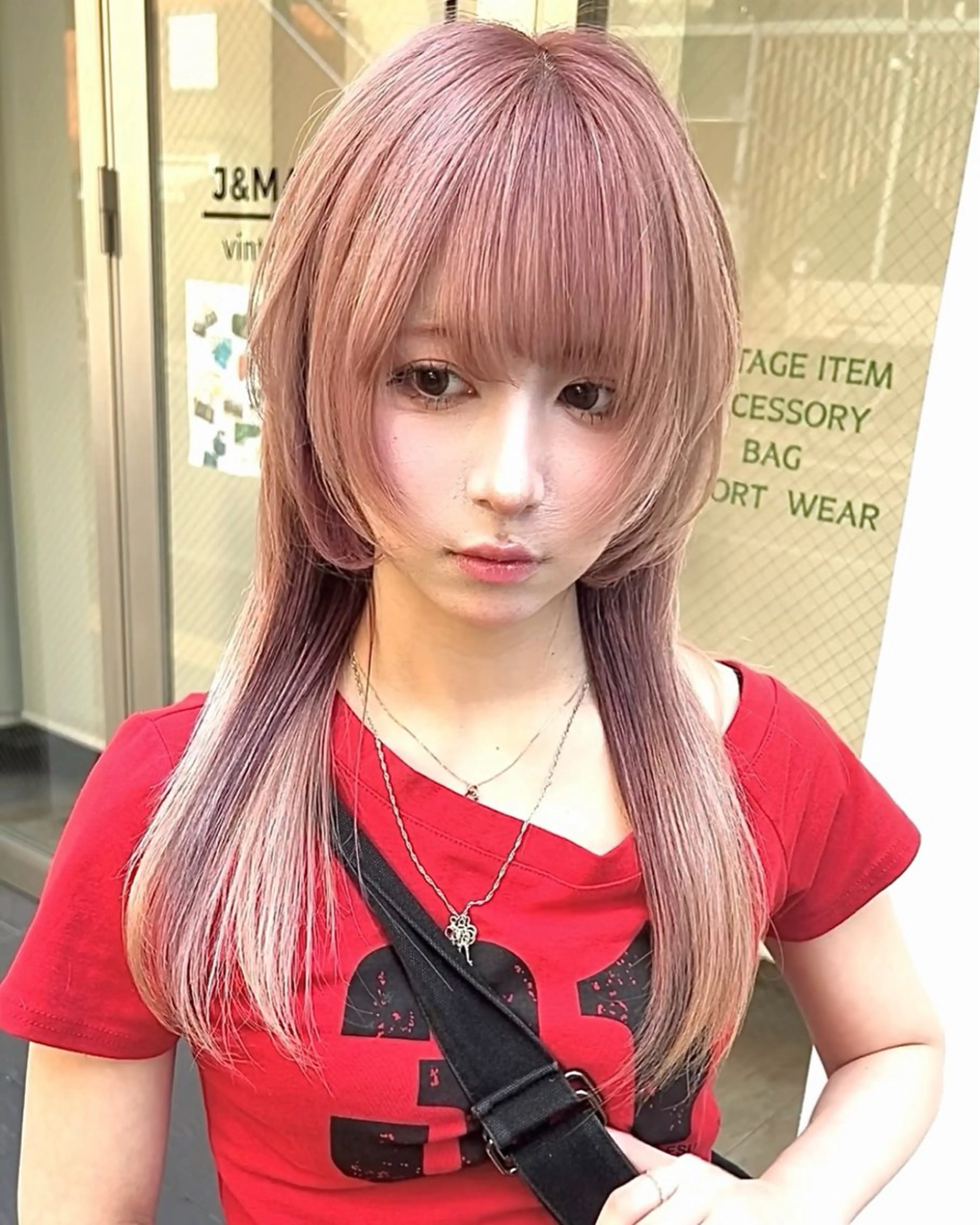 ミディアム 阿部 弘明のヘアスタイル