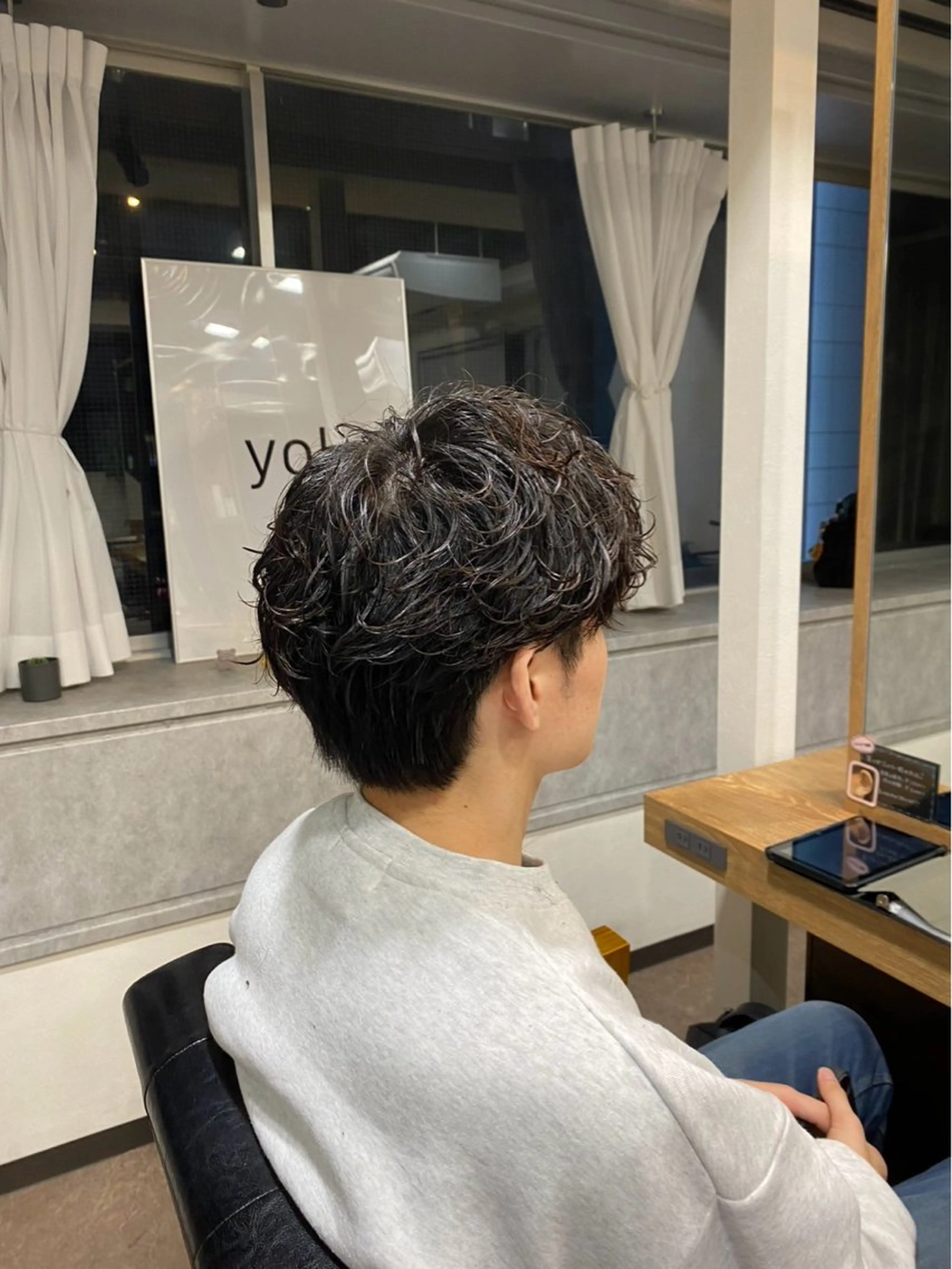 パーマ メンズ 亀井 結夏🐾 池袋のヘアスタイル