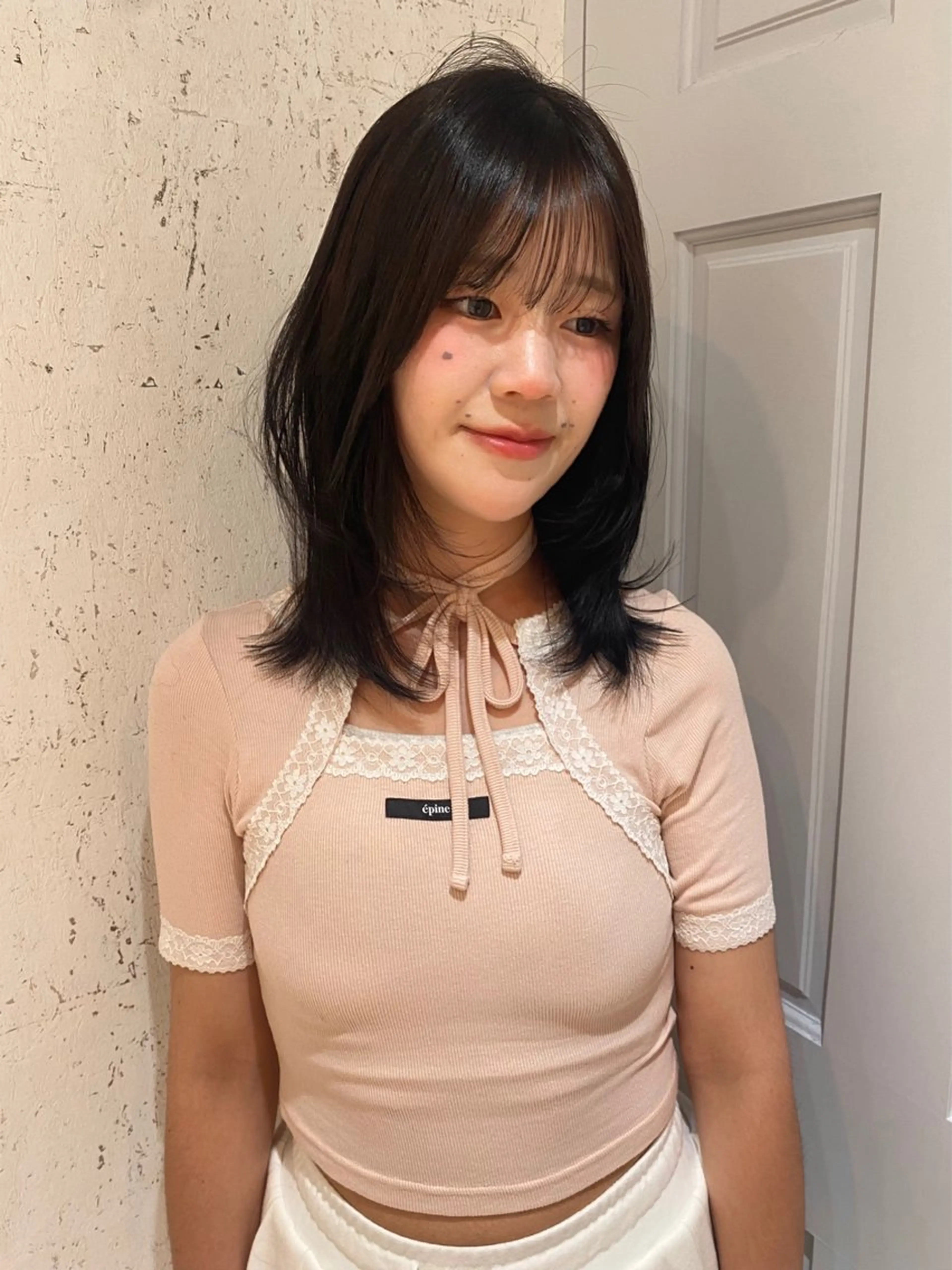 ミディアム カラー カット ヘアカラー トリートメント mai / linoah˚✧のヘアスタイル