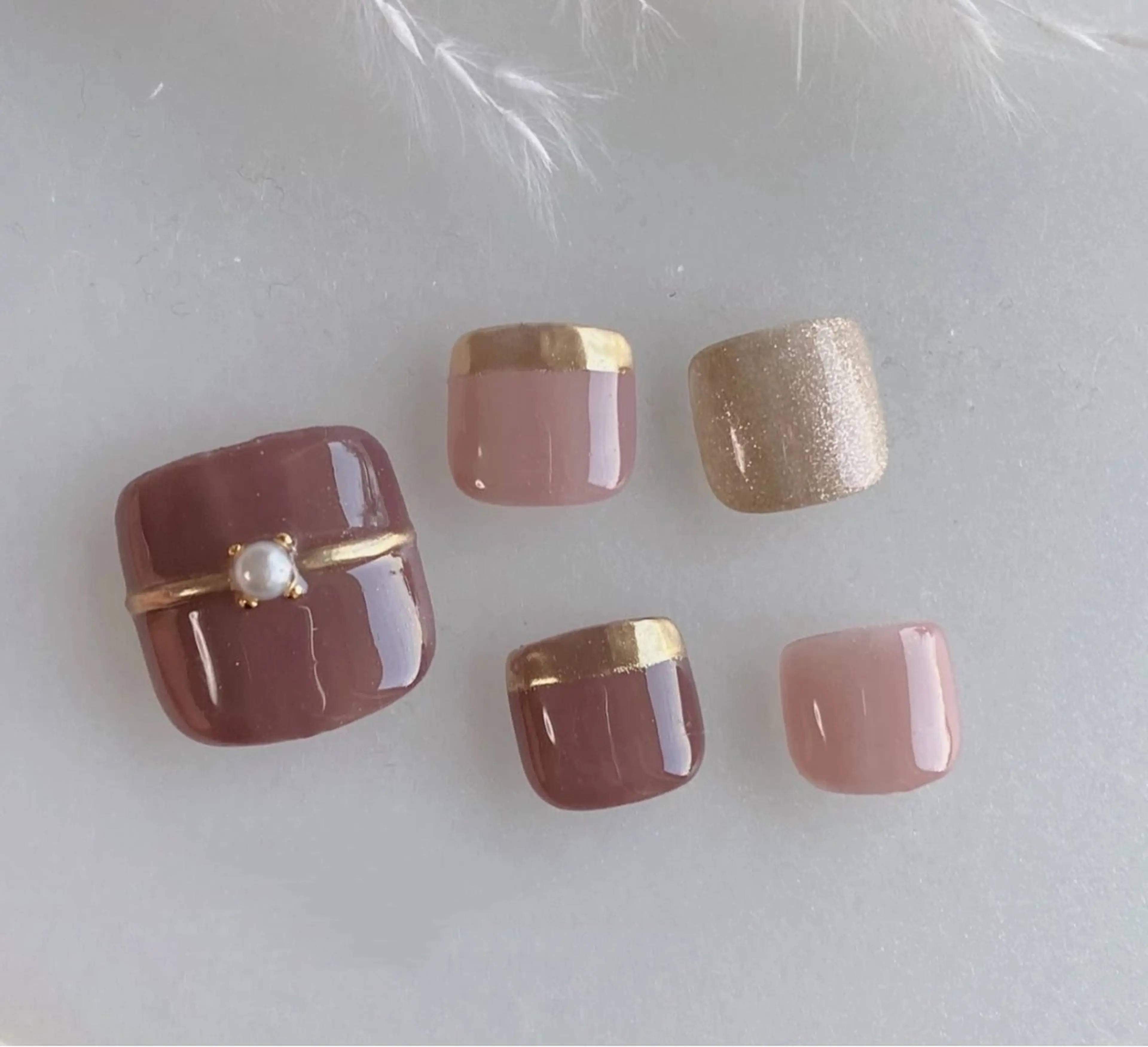 ネイル フットネイル OCEAN nail パラジェル　取扱い店のネイルデザイン