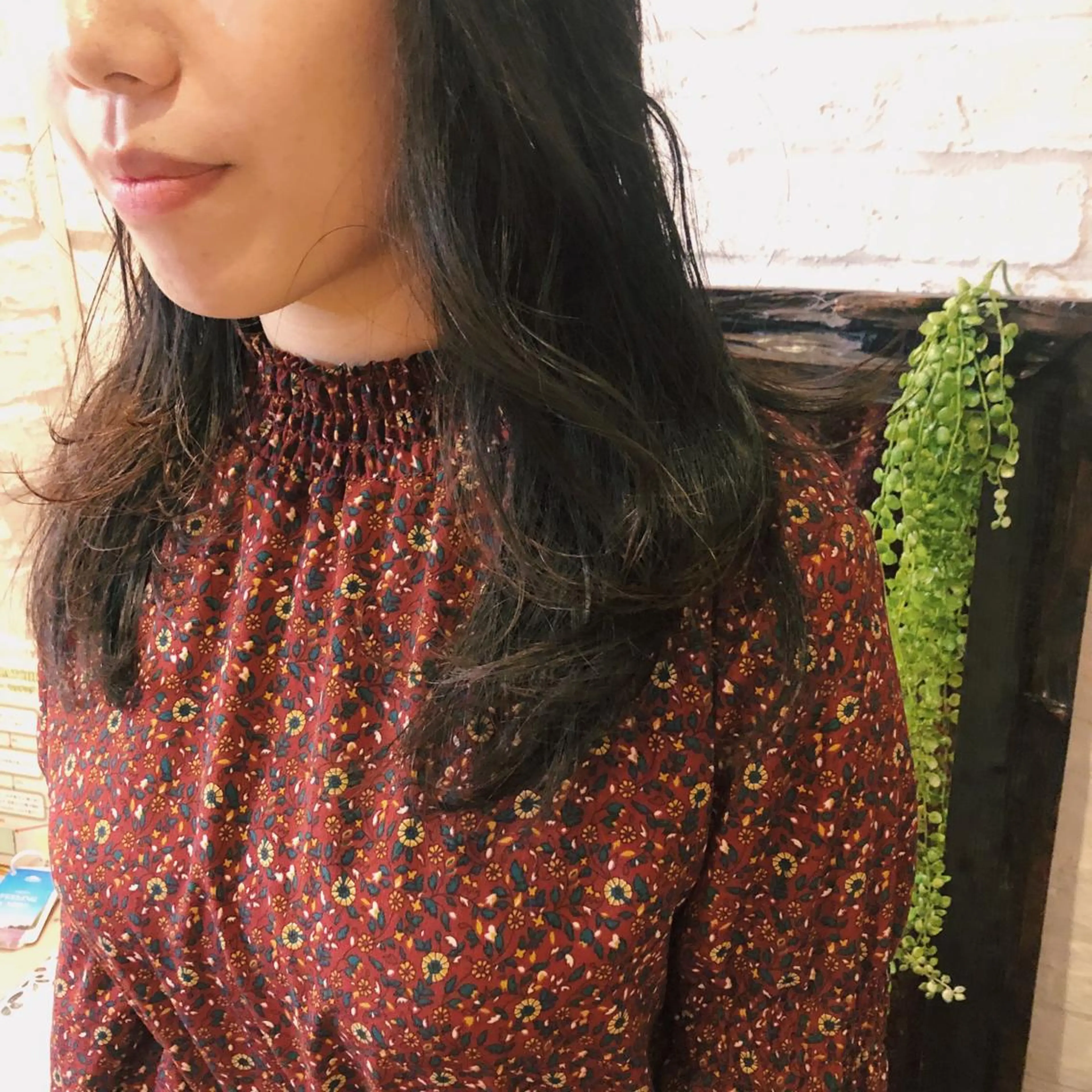 セミロング レイヤーカット カット 吉川 愛美李のヘアスタイル