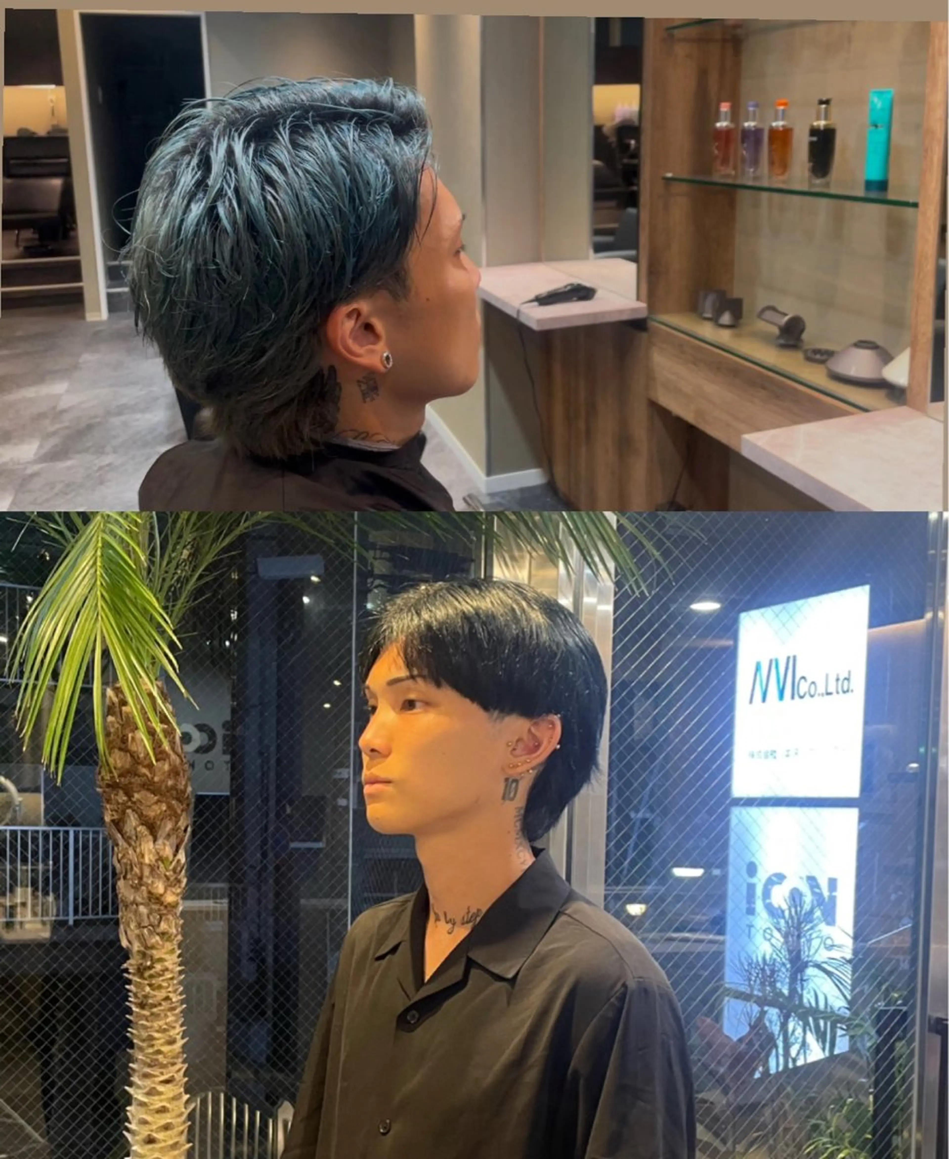 カラー HASE SHUのヘアスタイル