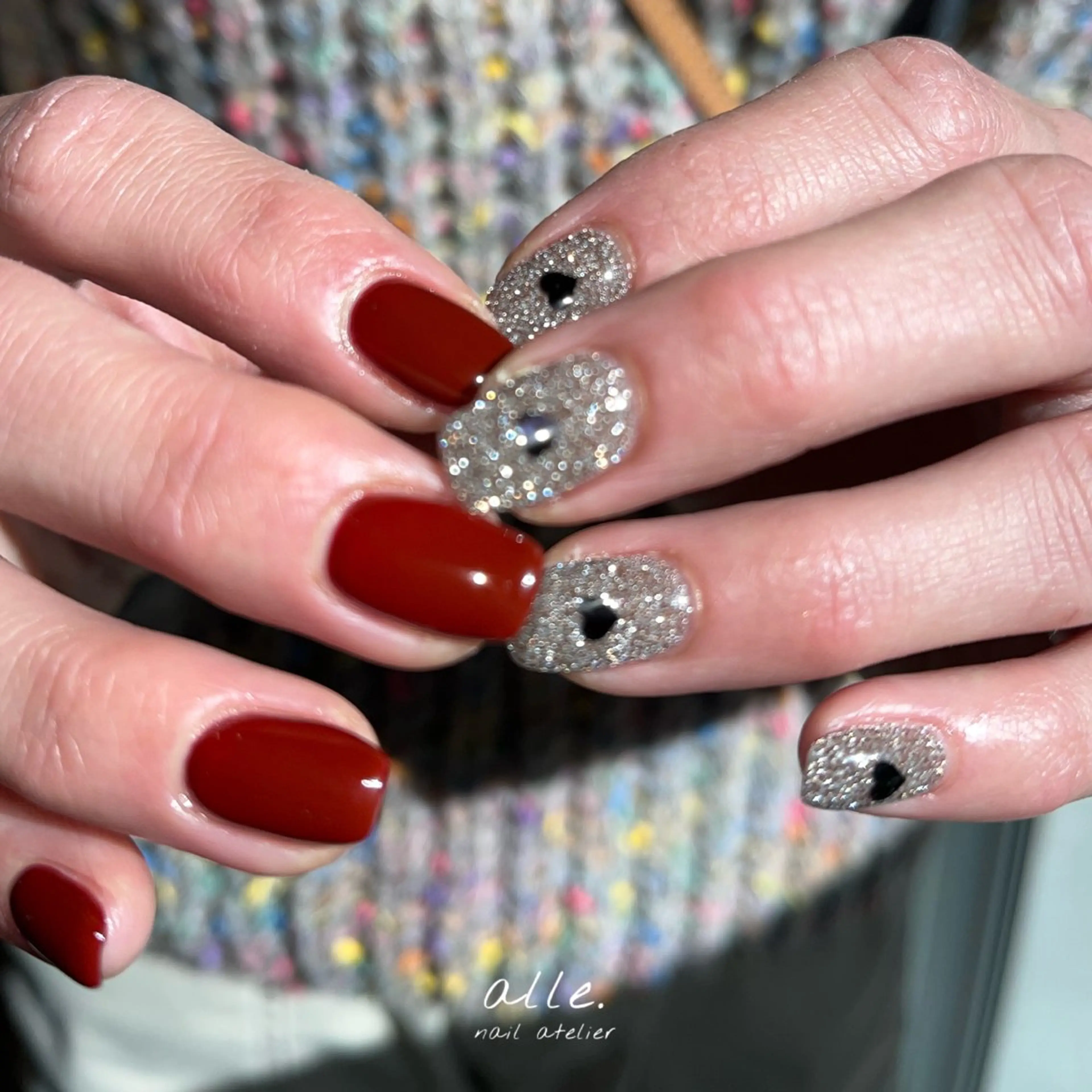 ネイル ハンドネイル atelier alle.のネイルデザイン