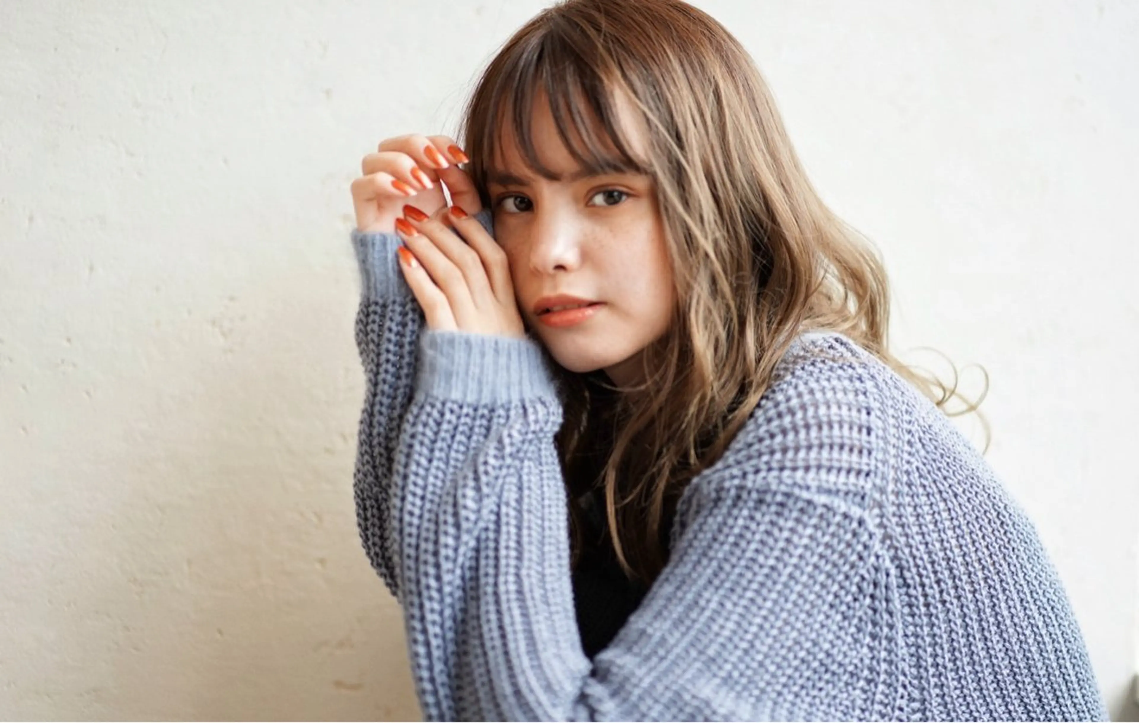 ✨人気No.1✨ダメージレスケアカラー+カット+超音波トリートメントの写真