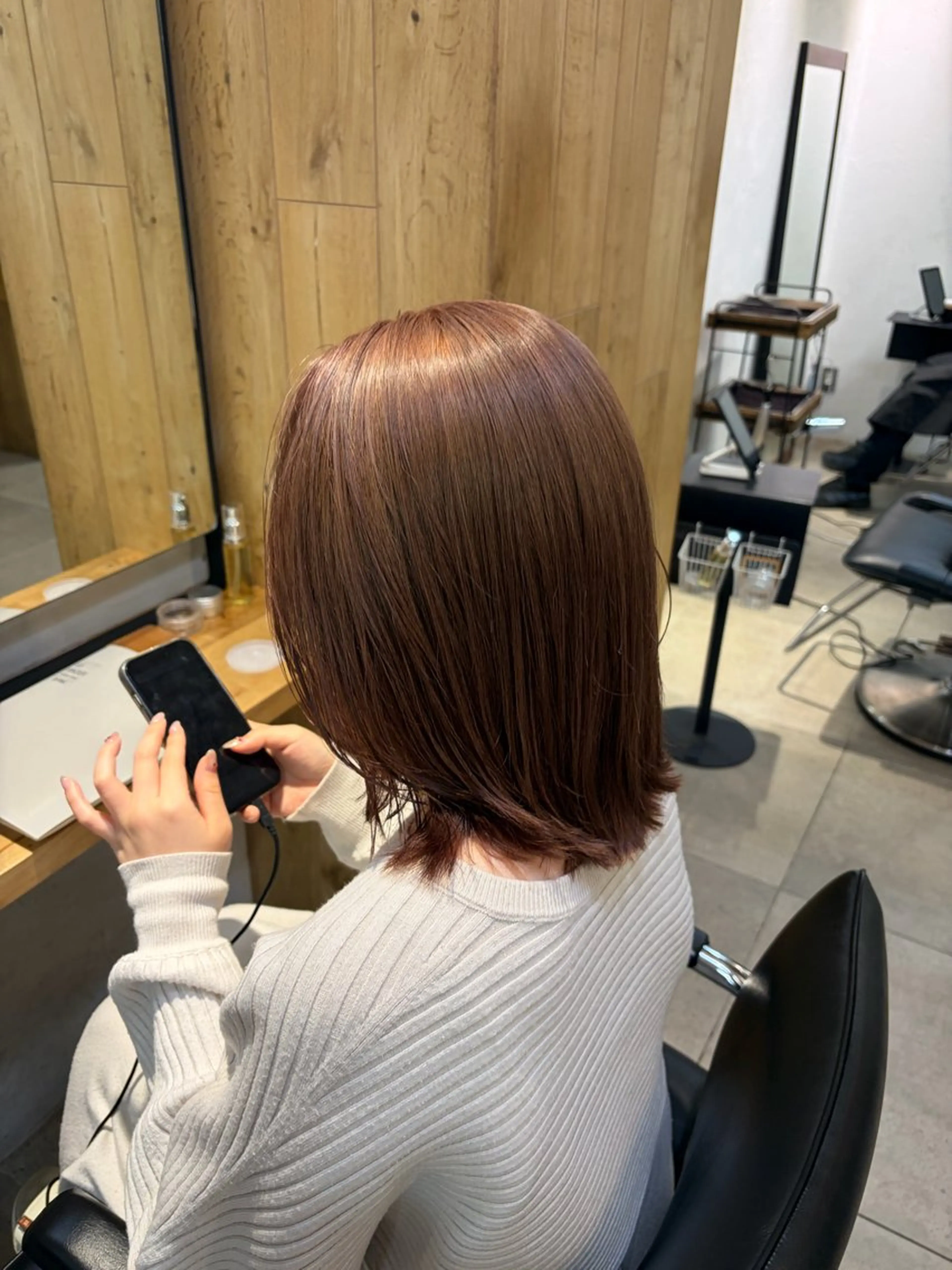 ミディアム カラー ヘアカラー 赤み消し×透明感 /🌙suwa🌙のヘアスタイル