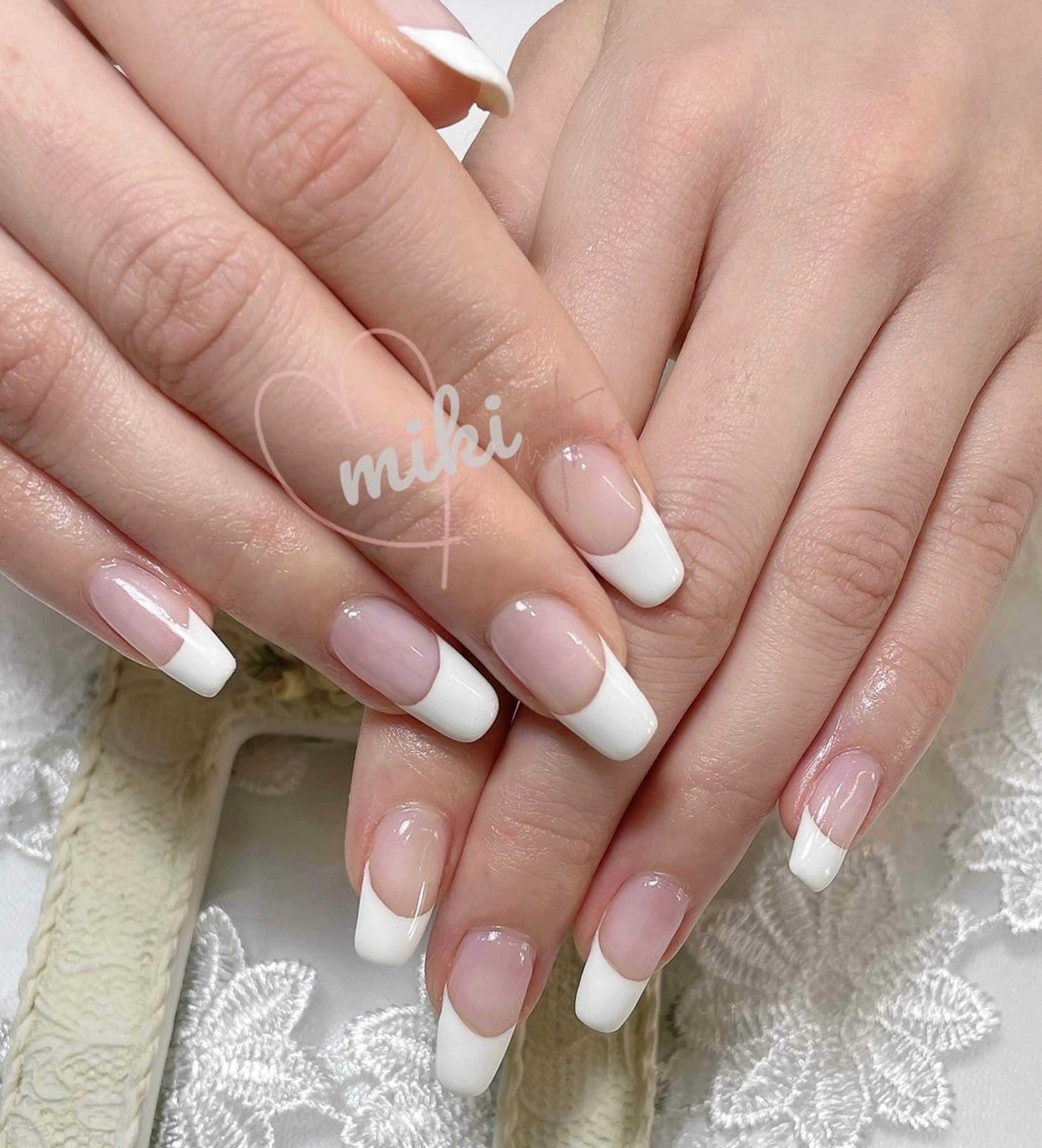 ネイル ハンドネイル ハンドケア 🦋 MiKi 🦋 ネイルサロンのネイルデザイン