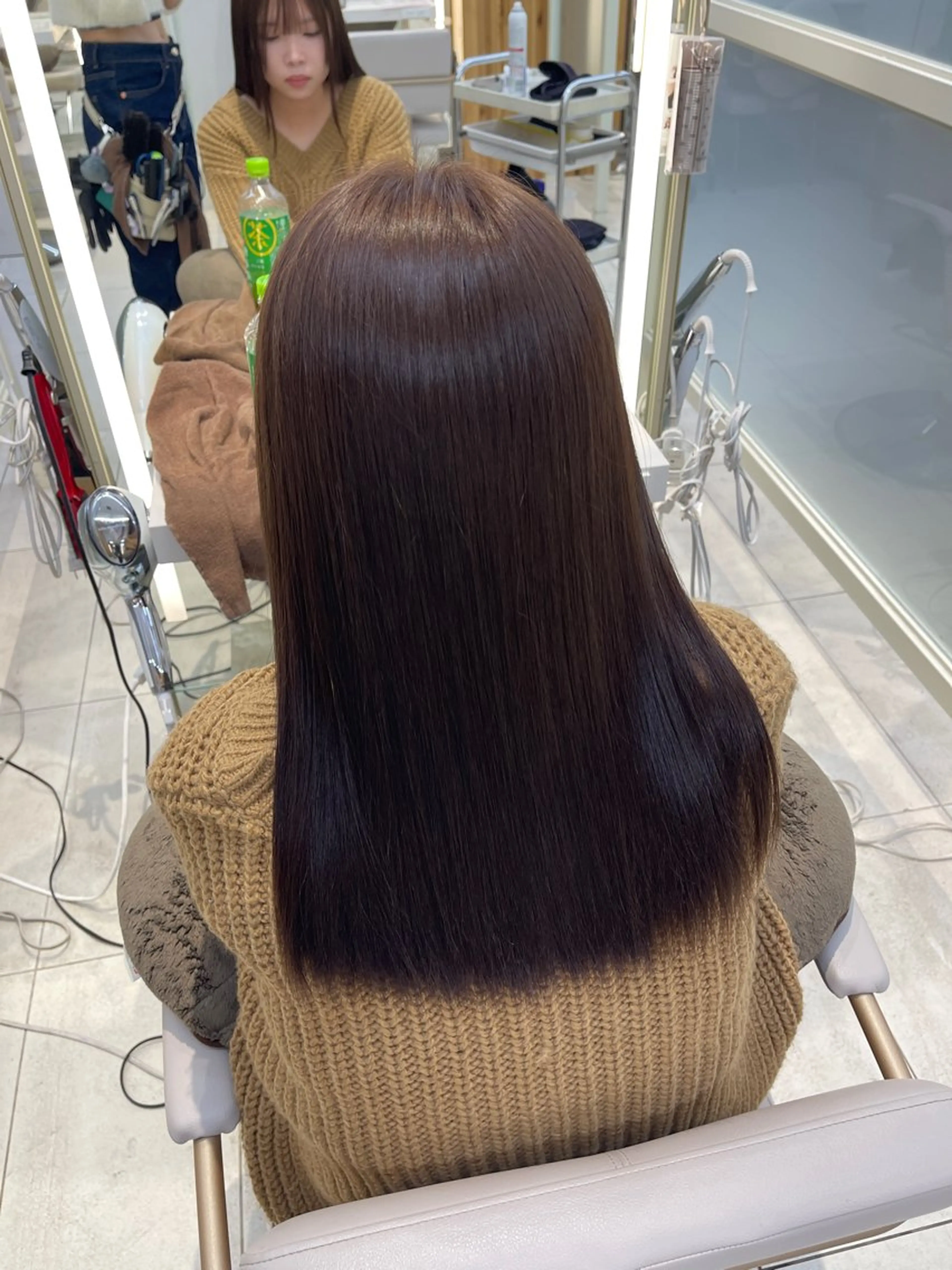 ミディアム カラー Hina🫧透明感 /上品/モテ🫧のヘアスタイル